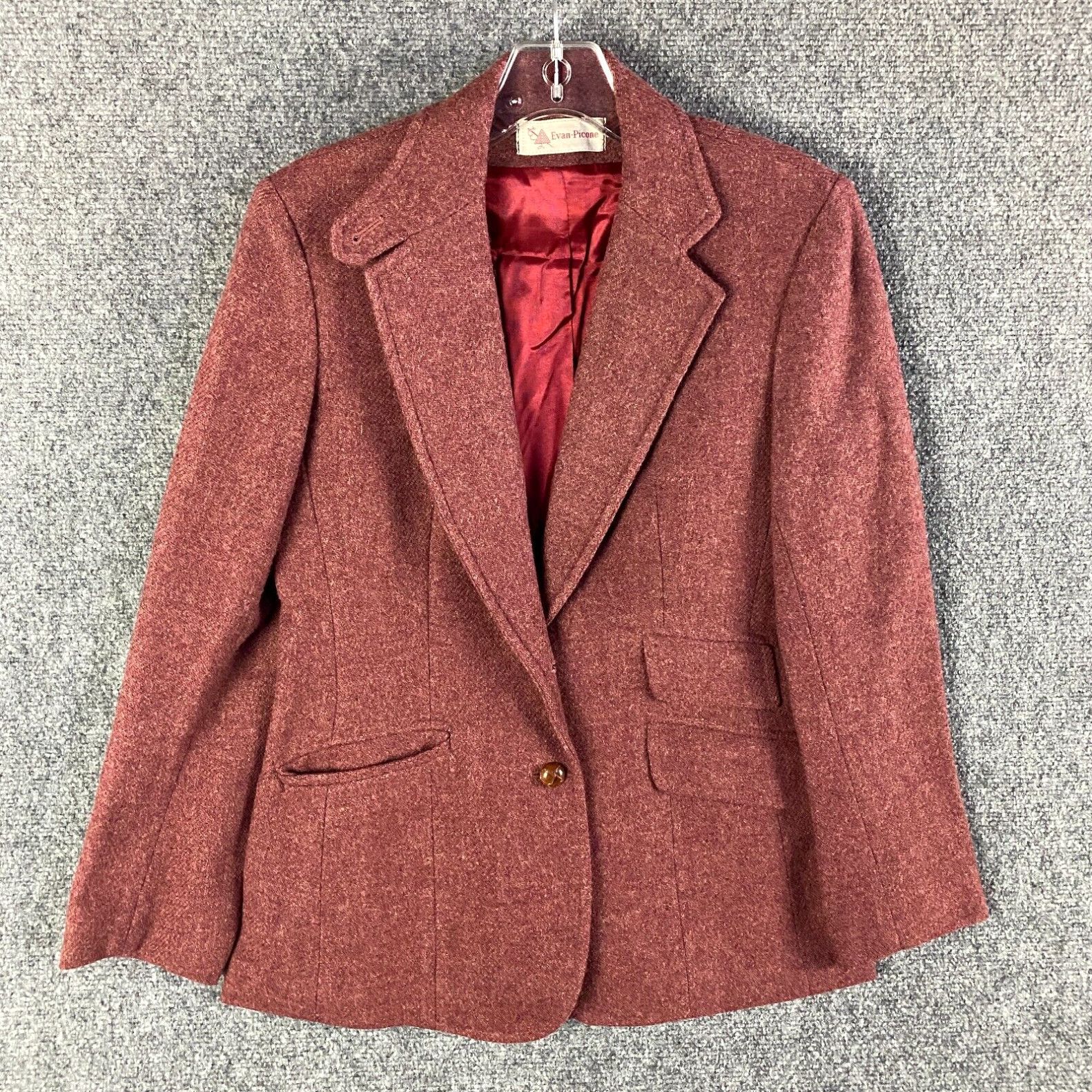 Evan Picone Vintage Evan Picone Blazer Womens 10 Suit Jacket 100 Pure