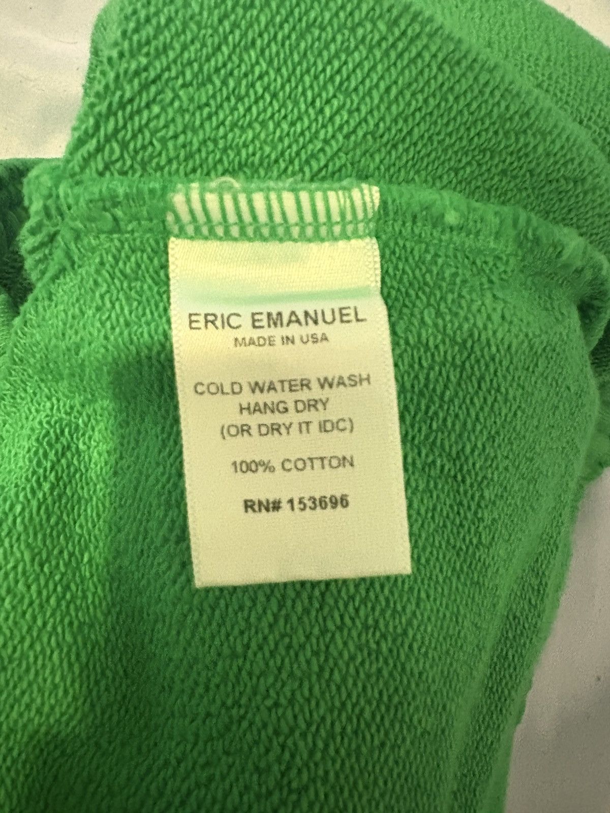 Eric Emanuel Eric Emanuel Rare green Fleece shorts size large Size US 31 - 4 Thumbnail