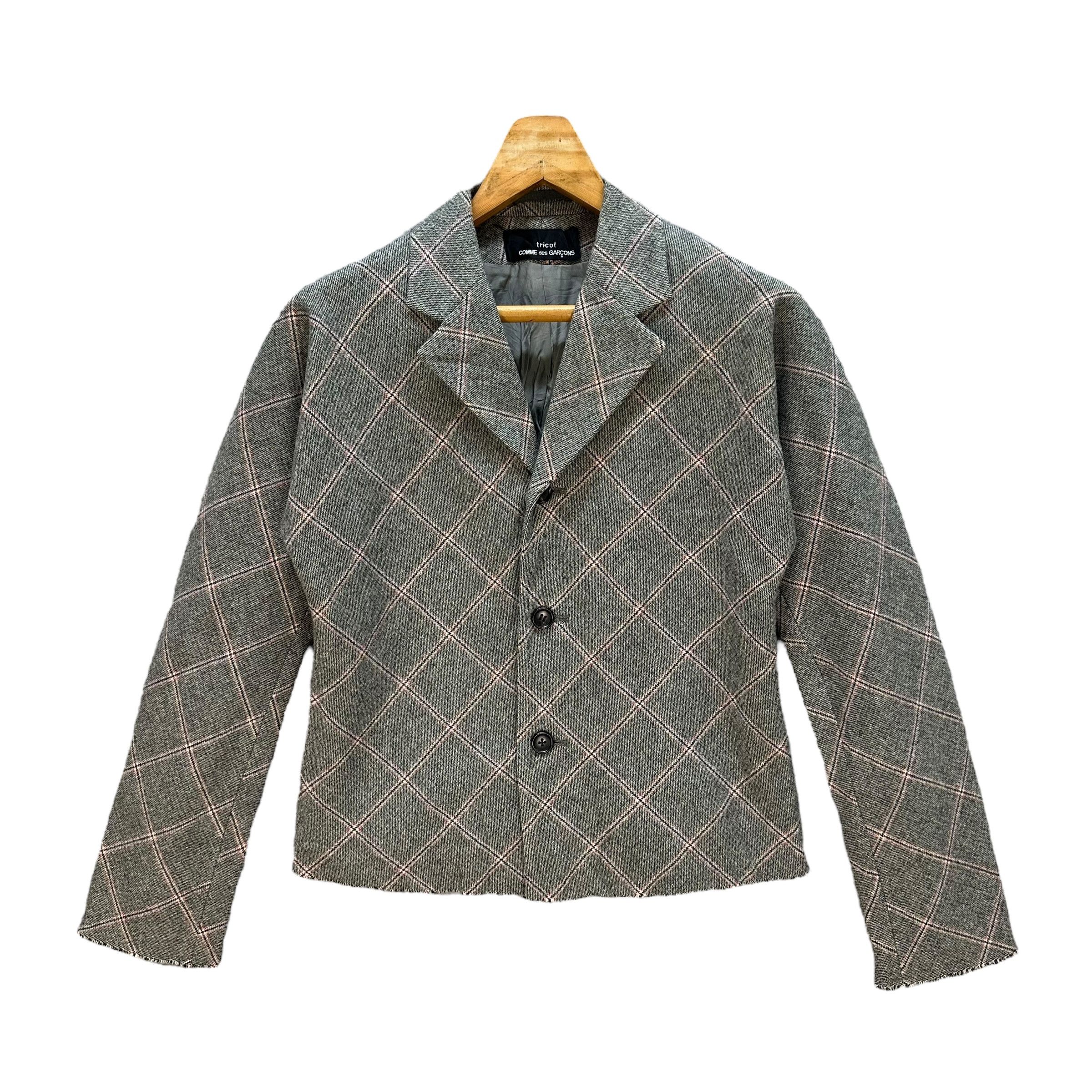 Tricot Comme Des Garcons Jacket | Grailed
