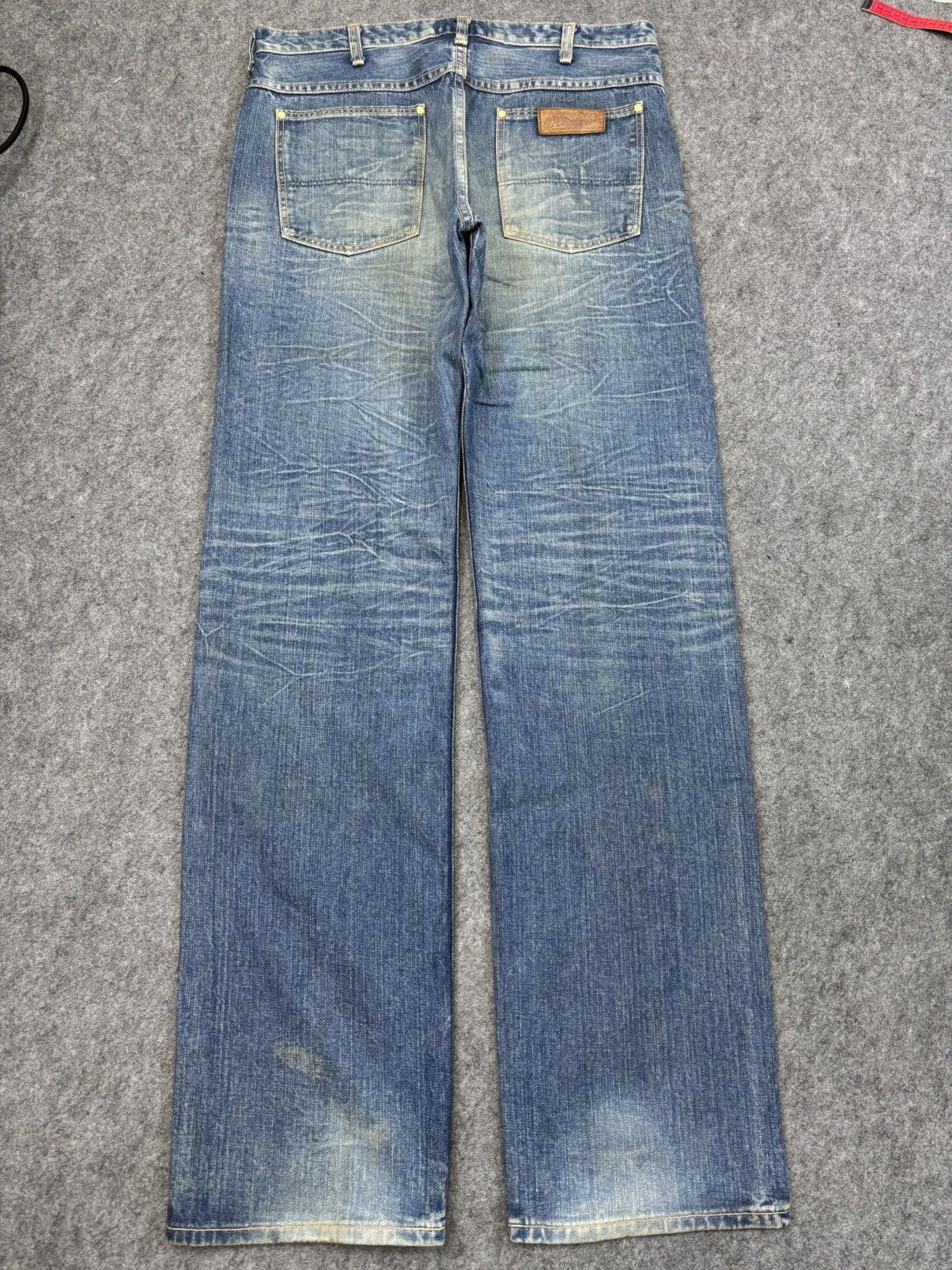 Vintage Vintage 90s Wrangler Rodeo Taylor Issue Gripper Zipper F943 Size US 33 - 13 Thumbnail