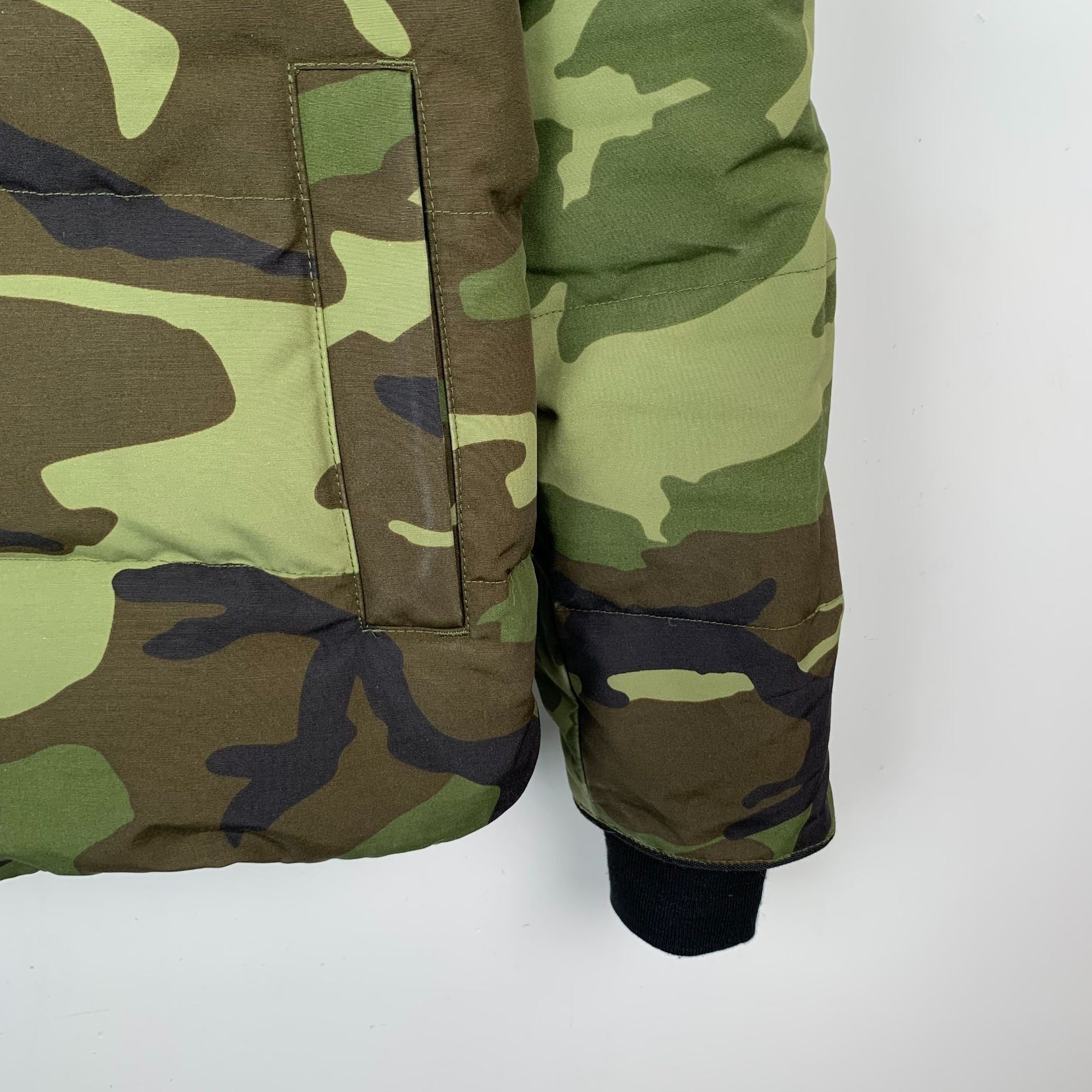 Moncler Canada Goose Camouflage Hooded Down Jacket XS Size US XS / EU 42 / 0 - 6 Thumbnail