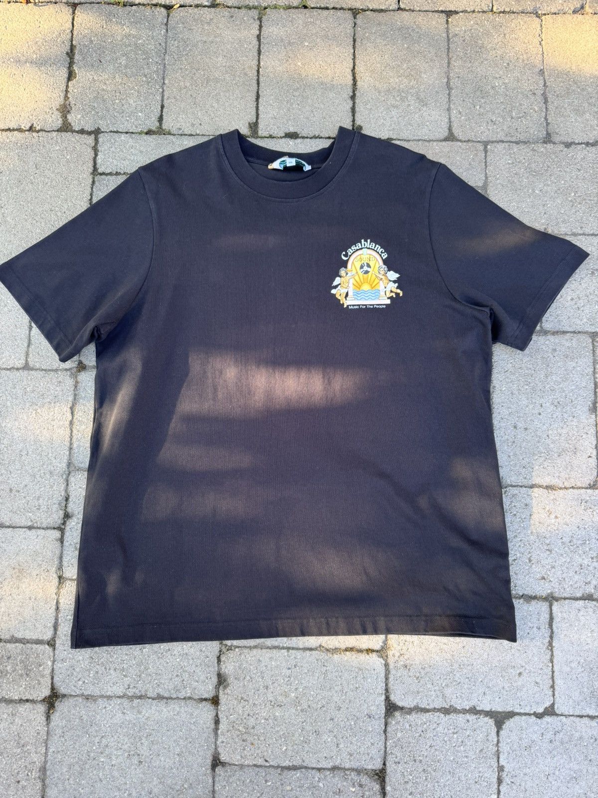 Casablanca MPF25JTS00105 関税送料込 Casablanca CASABLANCA Men Tops MPF25JTS00105BLACKJERSEY