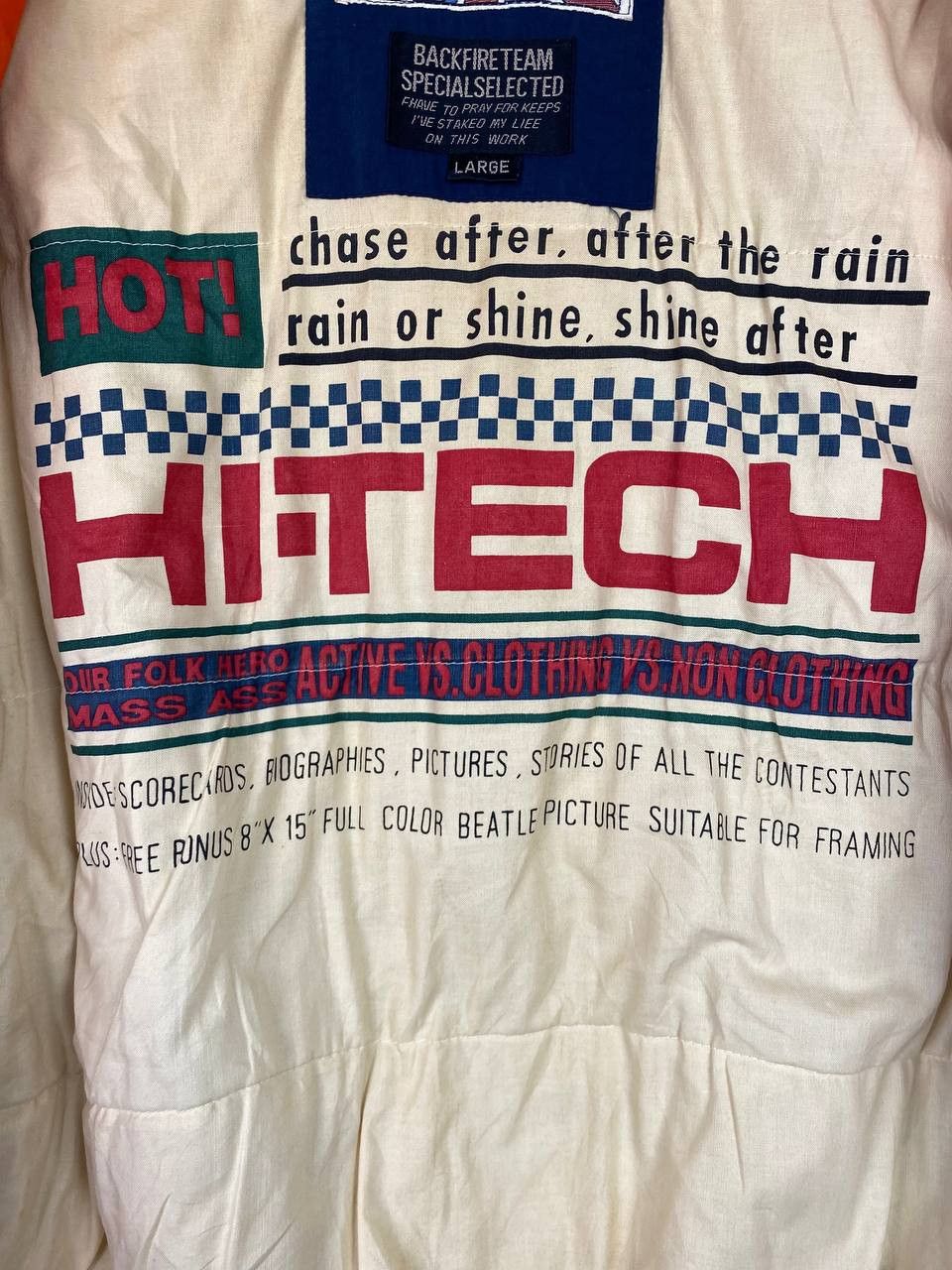 Japanese Brand vintage src racing team bomber jacket very nice design Size US L / EU 52-54 / 3 - 8 Thumbnail