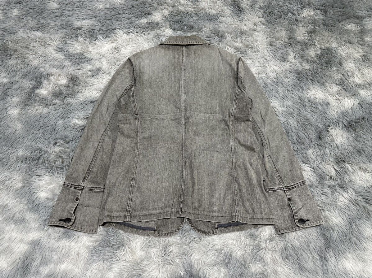 Marithe + Francois Girbaud 🔥1993 Vintage Marithe Francois Girbaud Denim Jacket Charcoal Size US M / EU 48-50 / 2 - 6 Thumbnail