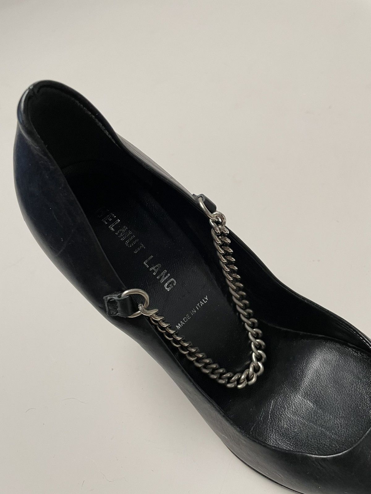 Helmut Lang Vintage 90s Helmut Lang Heels with Chain Size US 7 / IT 37 - 5 Thumbnail
