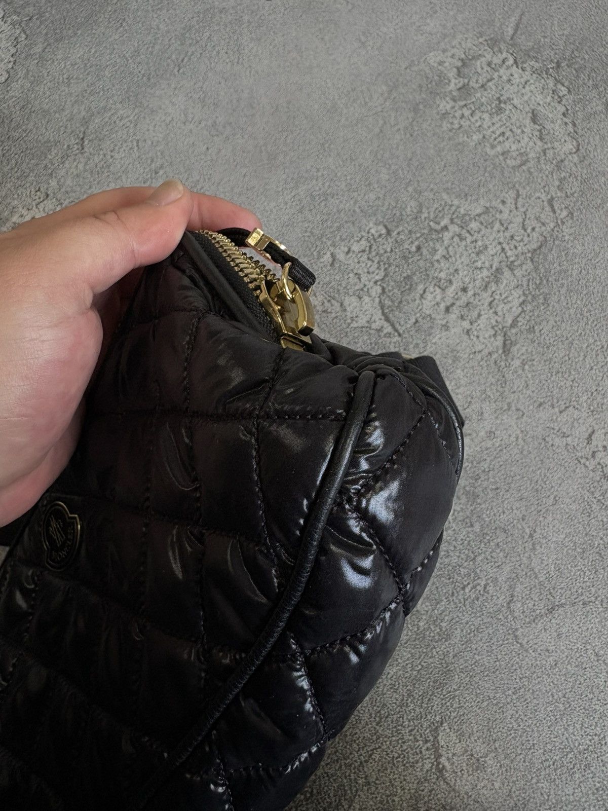 Moncler MONCLER Black Quilted Nylon ELIANNE Crossbody Shoulder Bag Size ONE SIZE - 22 Thumbnail