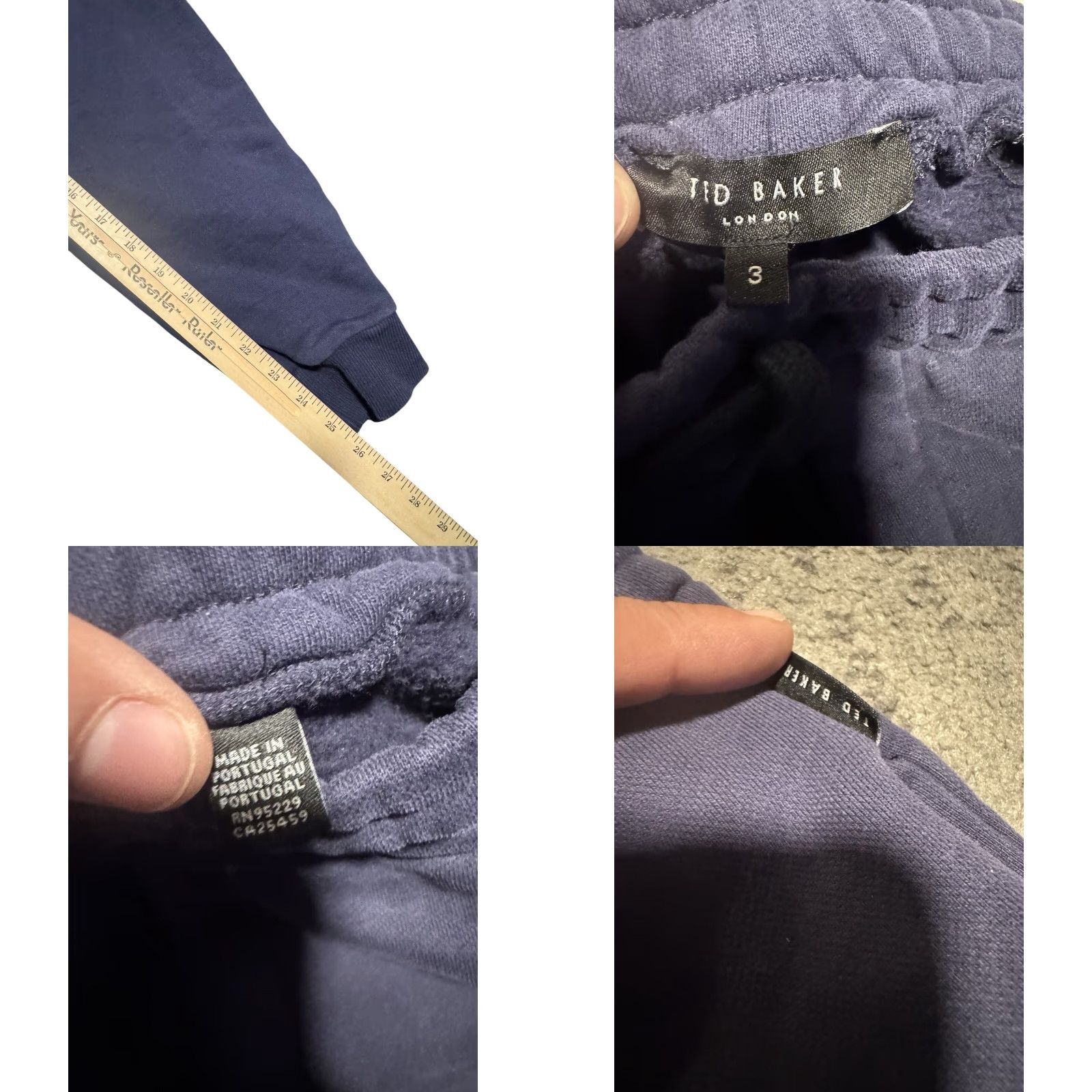 Ted Baker **Ted Baker London Adult Latima Sweat Pant Blue Size 3 Medium** User: **Ted Baker London Unisex Adult Latima Sweat Pant Blue Size 3 Medium** Size 26" / US 2 / IT 38 - 9 Thumbnail