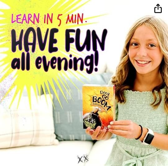 NBDN Nobrandedon Don’t Go Boom Card Game(2 - 6 Players) great for math skills Size ONE SIZE - 5 Thumbnail