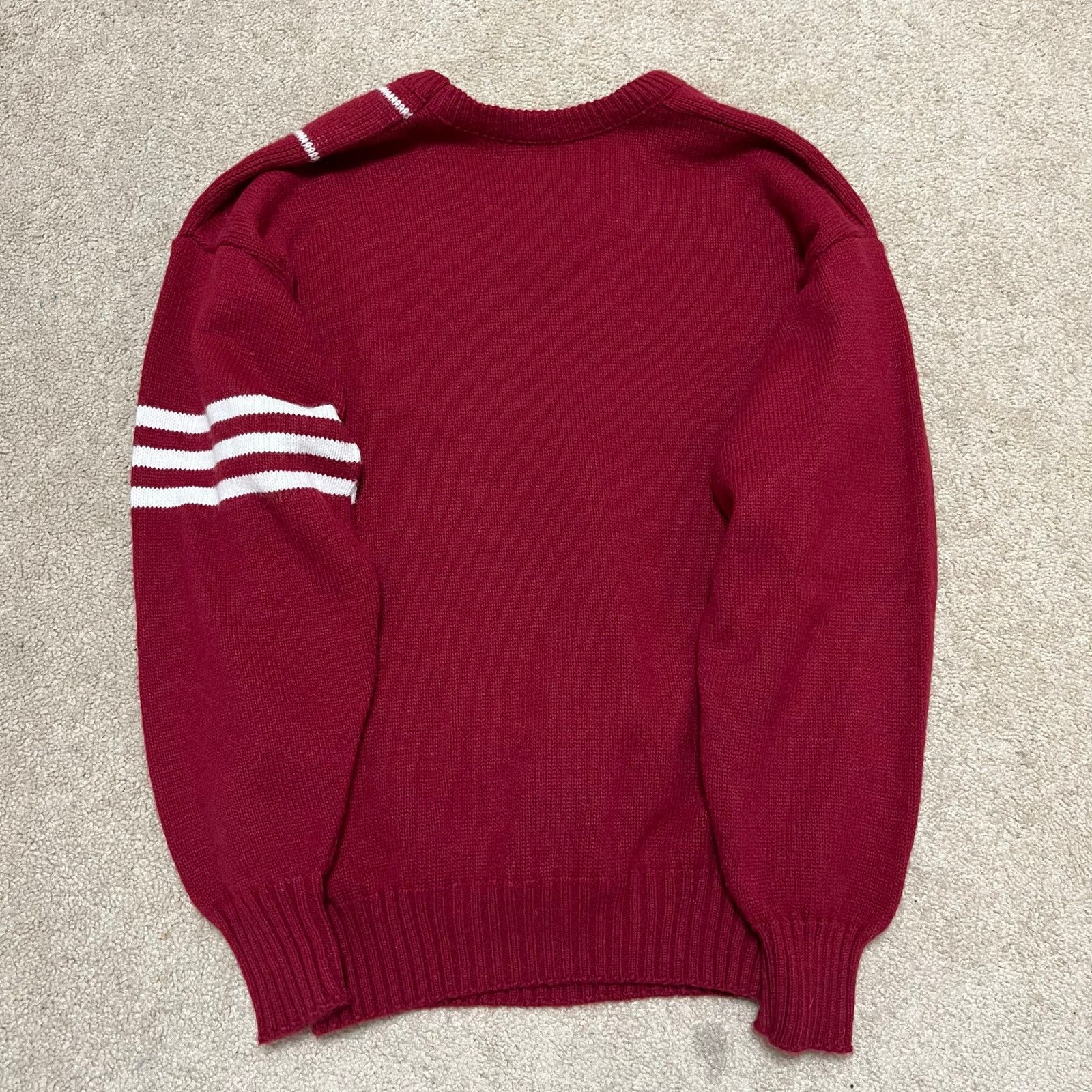 Other Vintage 90s Alabama Crimson Tide Red and White Sweater Large Size US L / EU 52-54 / 3 - 2 Thumbnail