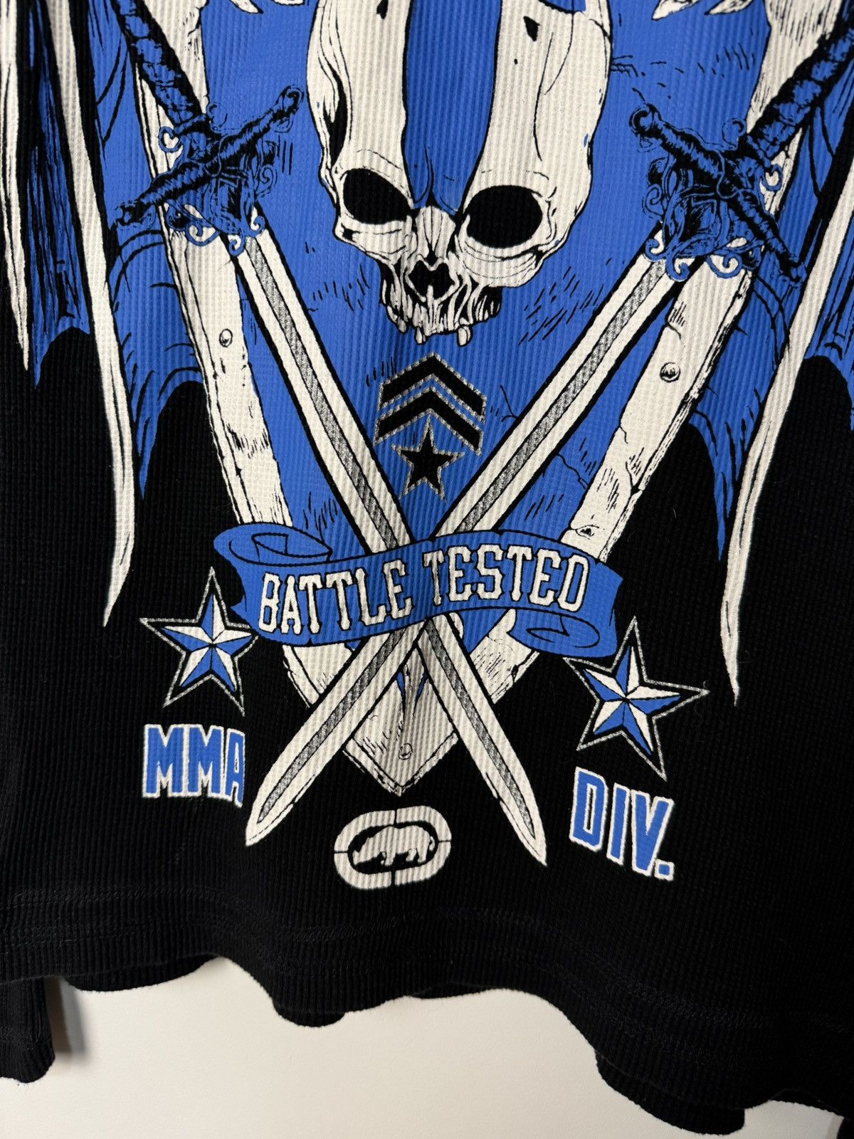Ecko Unltd. Crazy waffle Ecko Unltd Long sleeve “Battle Tested” Y2K Size US XL / EU 56 / 4 - 4 Thumbnail