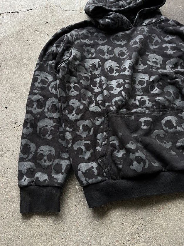 Other Custom all-over skull print hoodie handmade Size US L / EU 52-54 / 3 - 3 Thumbnail