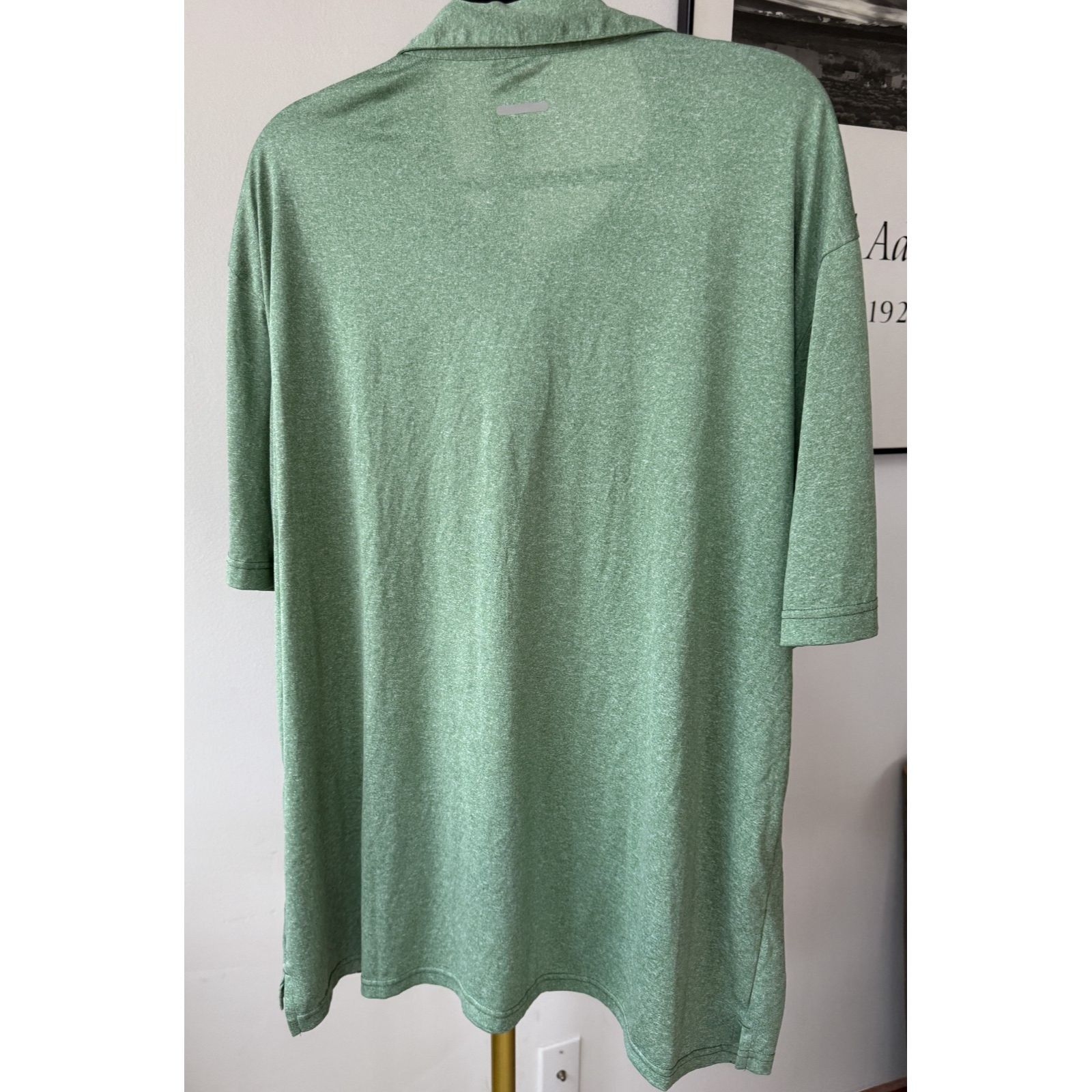 Reebok Reebok Golf Polo Mens 2XL Green Performance Shirt Athletic Size US XXL / EU 58 / 5 - 2 Thumbnail