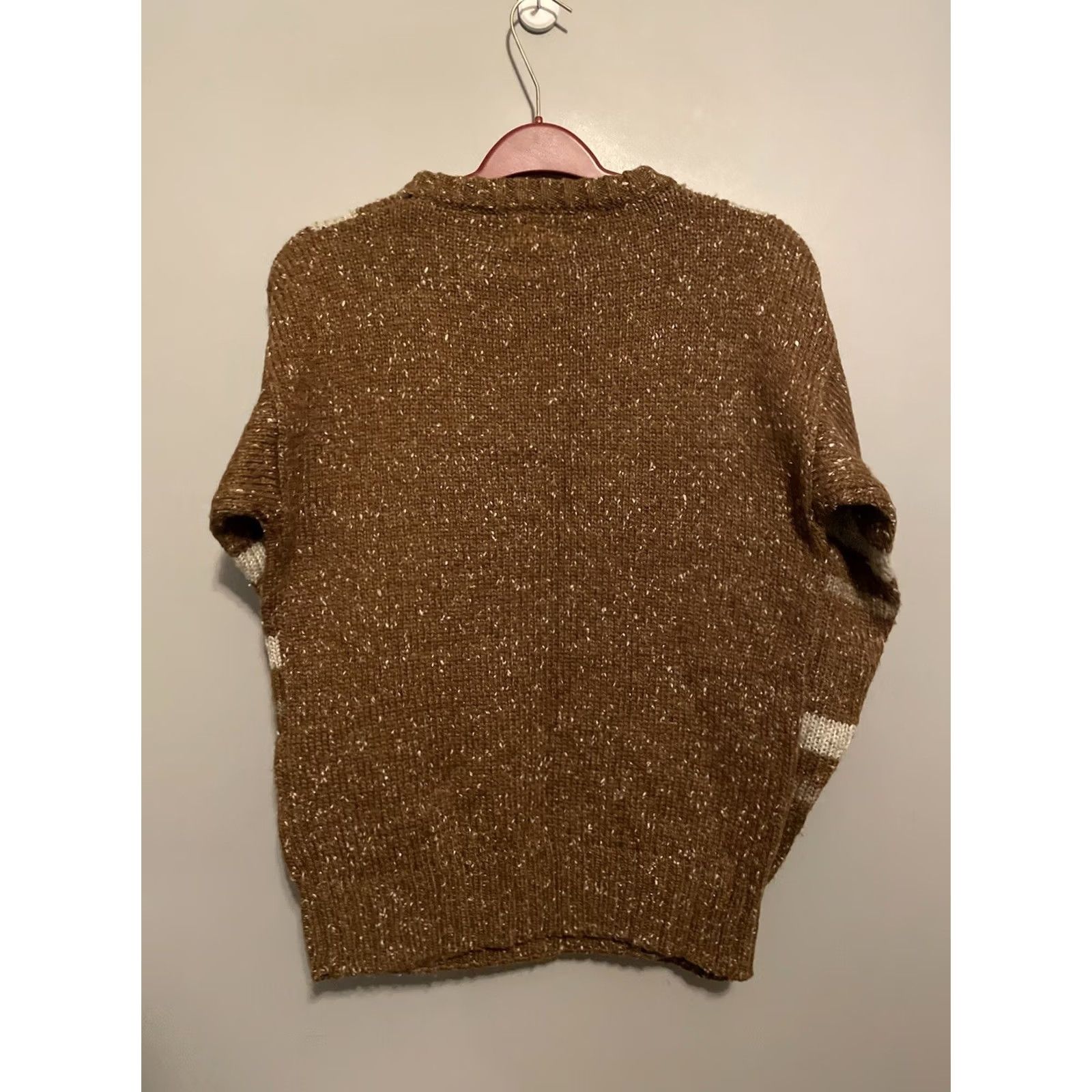 Vintage VINTAGE First Landing Men's Sweater Pullover 90s Lightweight Breathable Size M Brown Mens Size US M / EU 48-50 / 2 - 5 Thumbnail