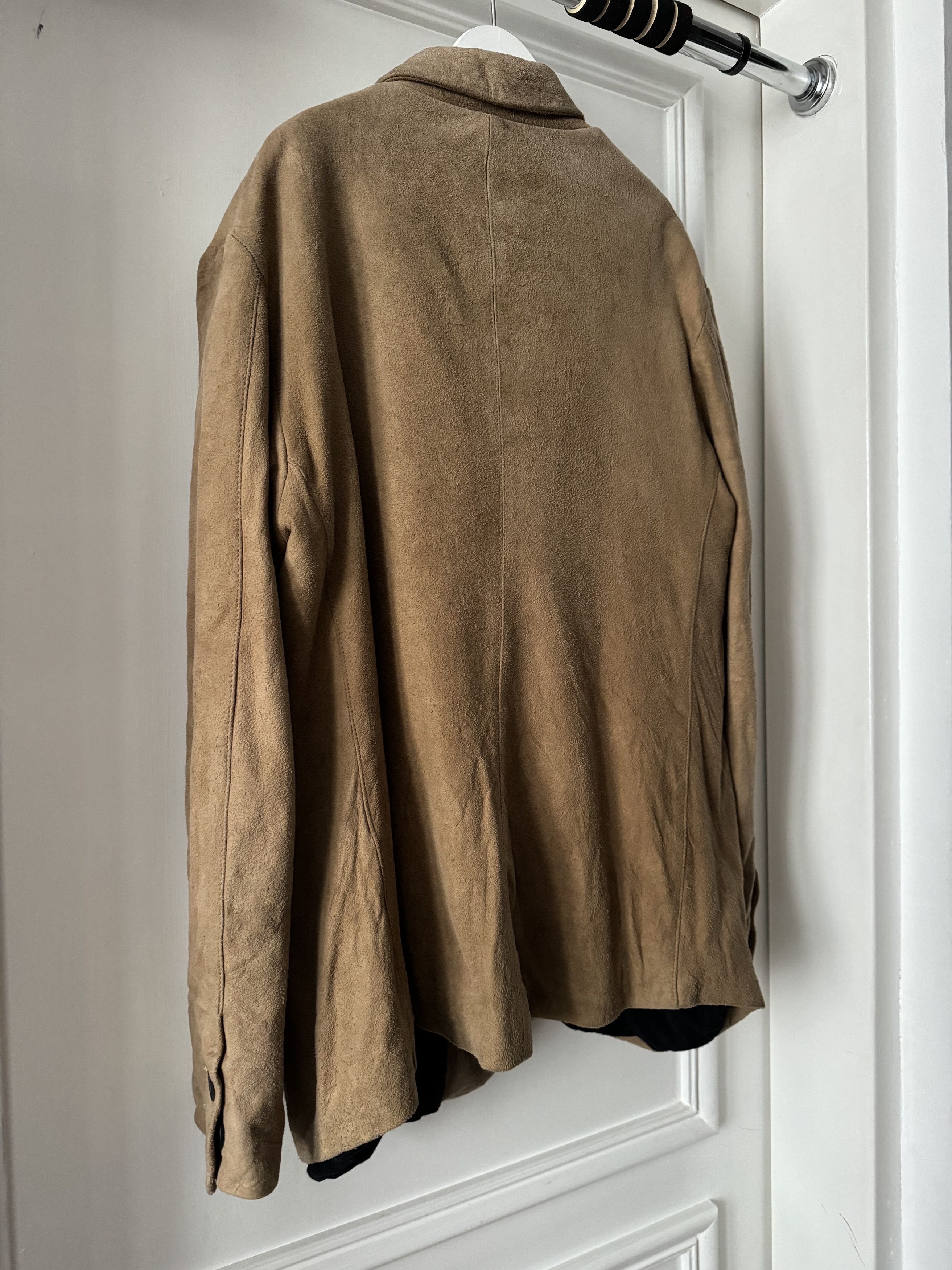 Paul Harnden Shoemakers PAUL HARNDEN SHOEMAKERS LEATHER POCKET BLAZER SIZE-M- Size US M / EU 48-50 / 2 - 6 Thumbnail