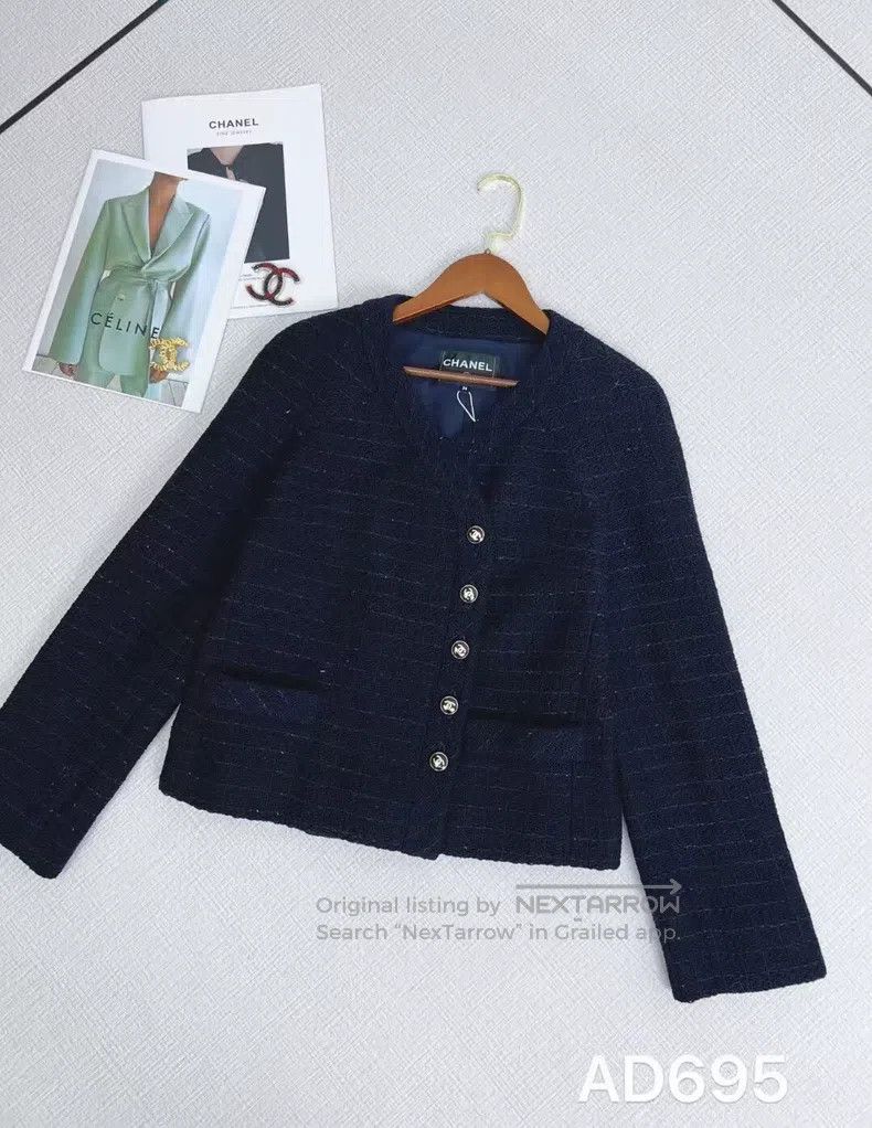 Chanel Chanel 23P tweed coat Size XS / US 0-2 / IT 36-38 - 1 Thumbnail