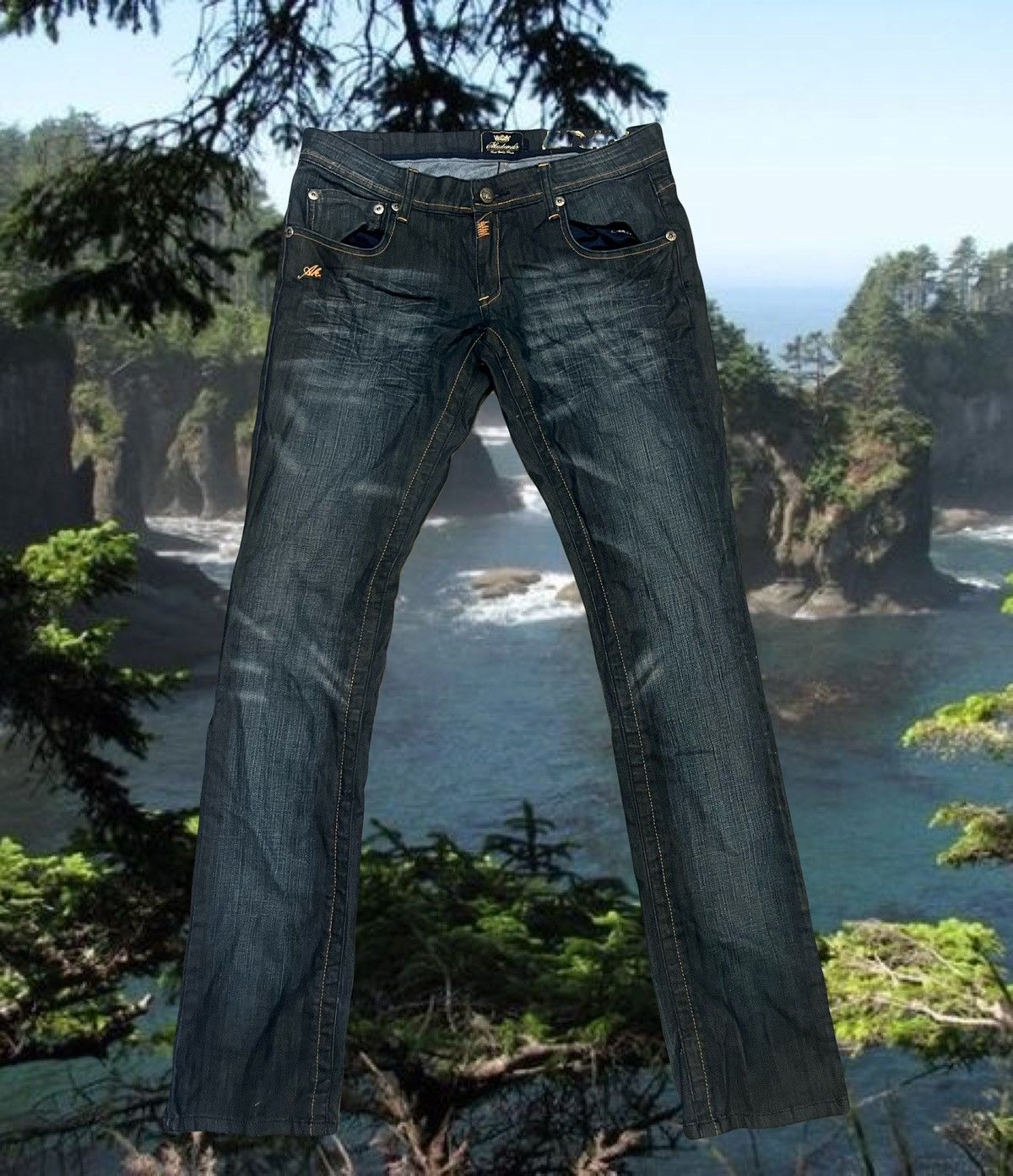 Akademiks × Japanese Brand Akademiks Jeans (RARE) size 32 Size US 32 / EU 48 - 1 Thumbnail