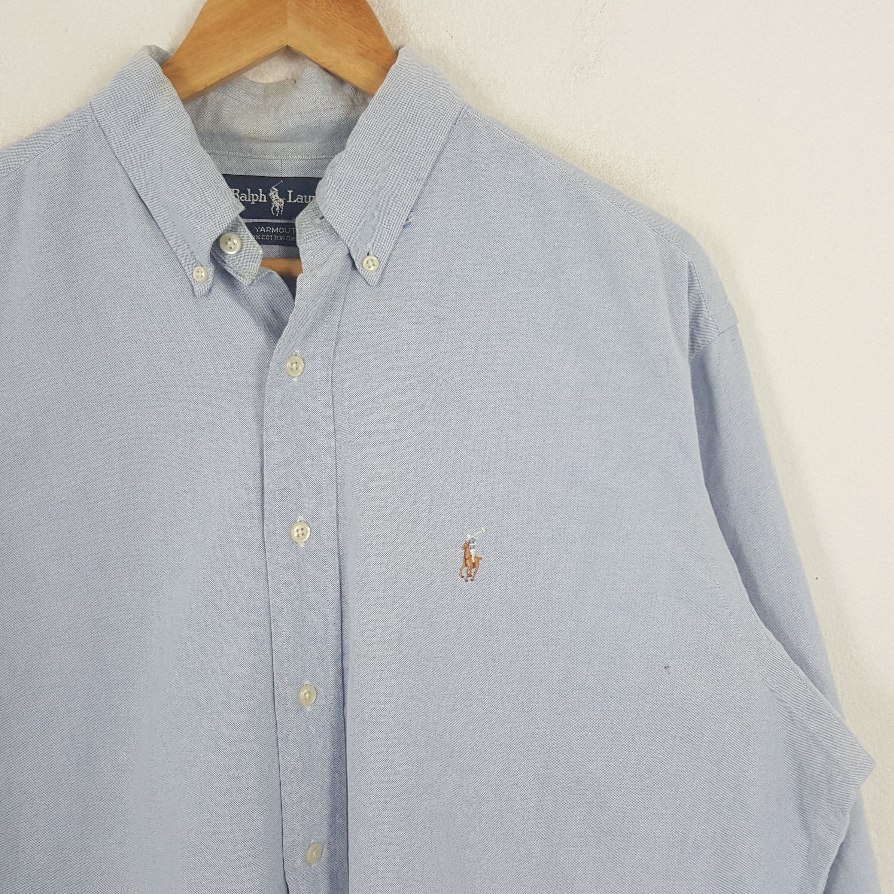 Polo Ralph Lauren × Vintage Vintage Ralph Lauren American Brand Button Up Shirt Size US XXL / EU 58 / 5 - 2 Thumbnail