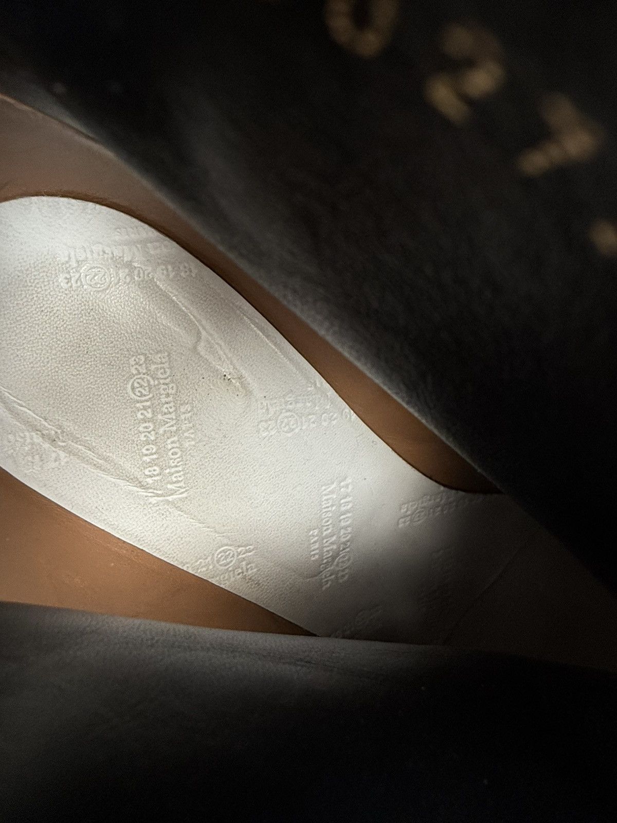 Maison Margiela Maison Margiela Leather Tabi Stilleto Pumps Size US 9.5 / IT 39.5 - 10 Thumbnail