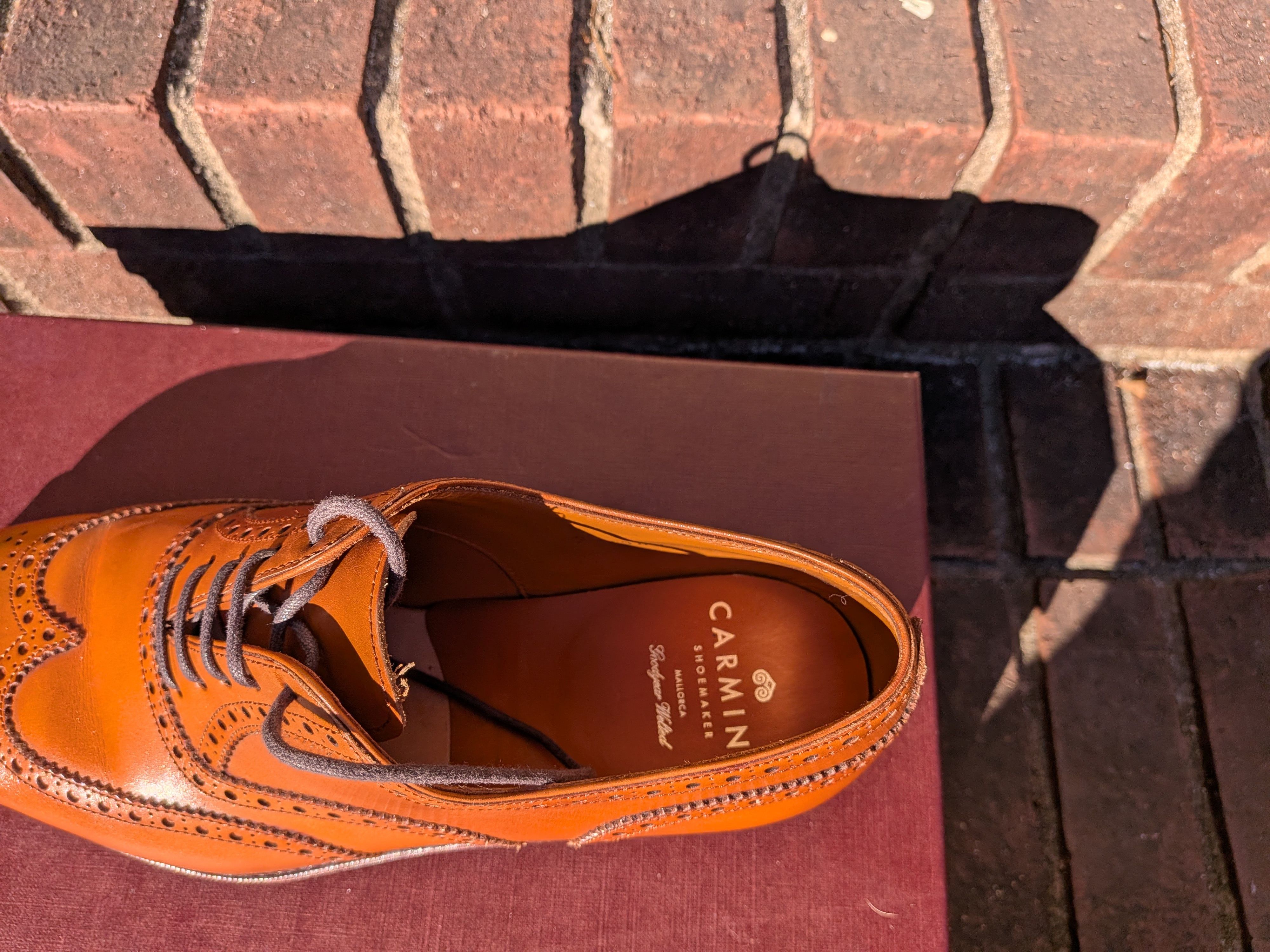 Carmina Carmina Wingtip Oxfords Size US 8 / EU 41 - 11 Thumbnail