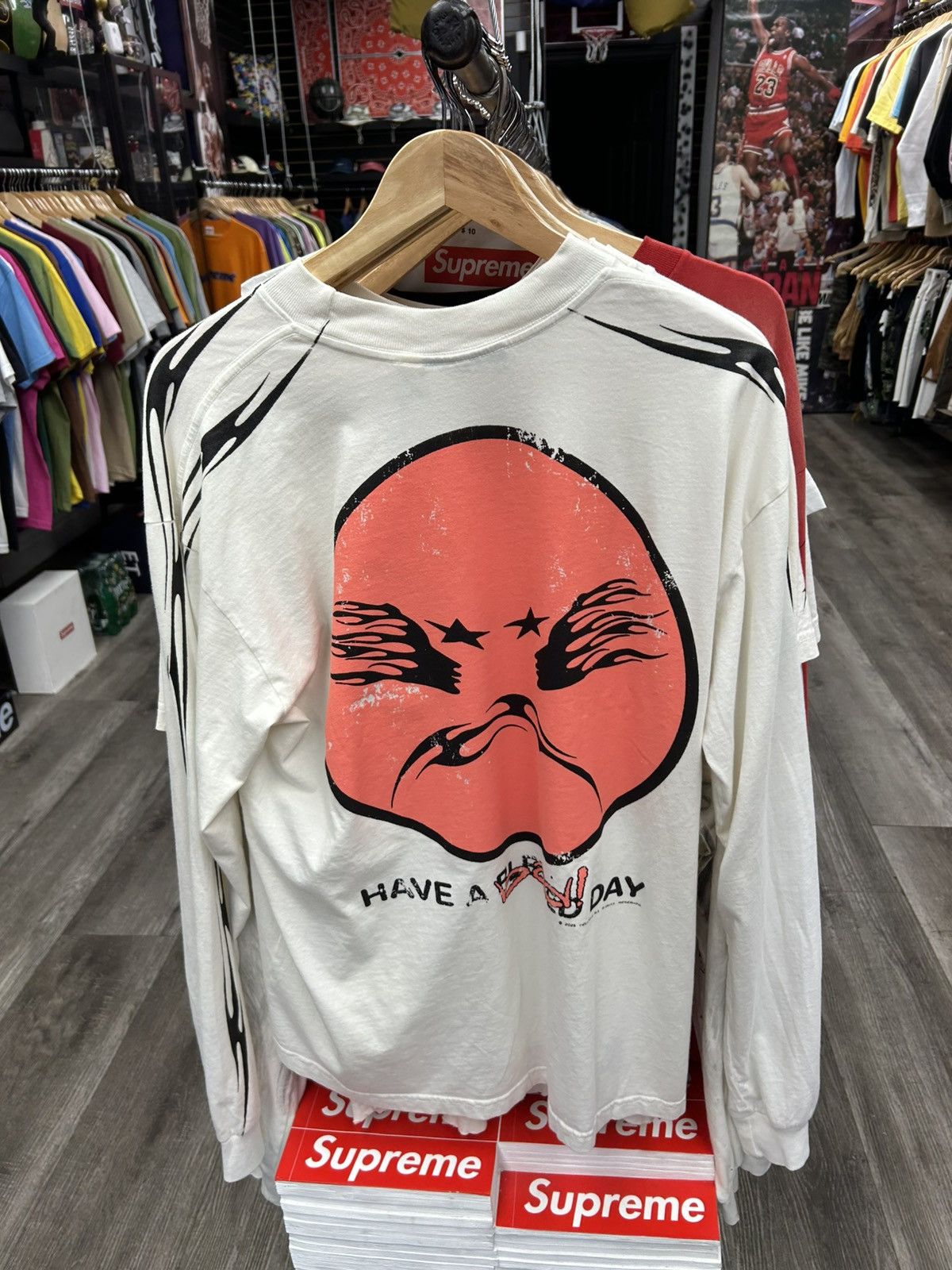 HELLSTAR Hellstar Have a Blessed Day Longsleeve Size US S / EU 44-46 / 1 - 2 Thumbnail