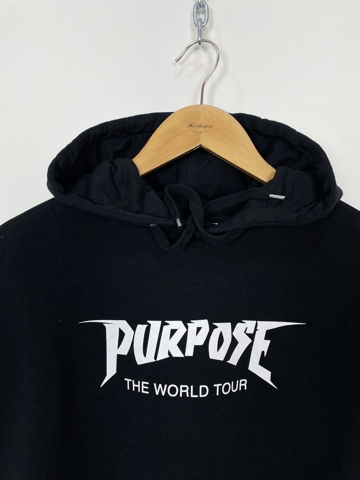 Justin Bieber Justin Bieber Purpose The World Tour Concert Hoodie Size M Size M / US 6-8 / IT 42-44 - 4 Thumbnail