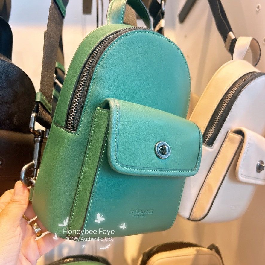 Coach Small Turnlock Sling Pack CAJ28 Size ONE SIZE - 2 Thumbnail