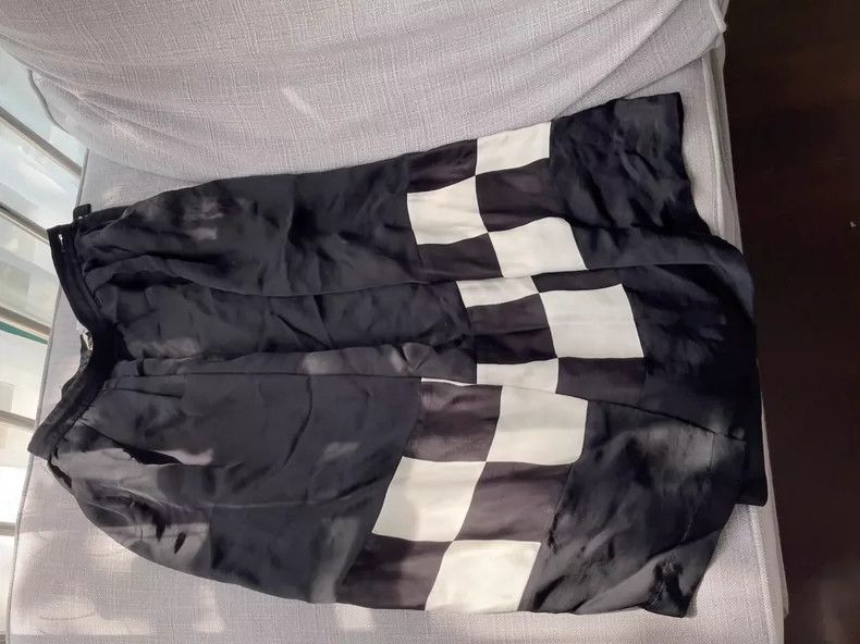 Comme des Garcons Comme Des Garcons Main line black and white checkered skirt Size M / US 6-8 / IT 42-44 - 1 Thumbnail