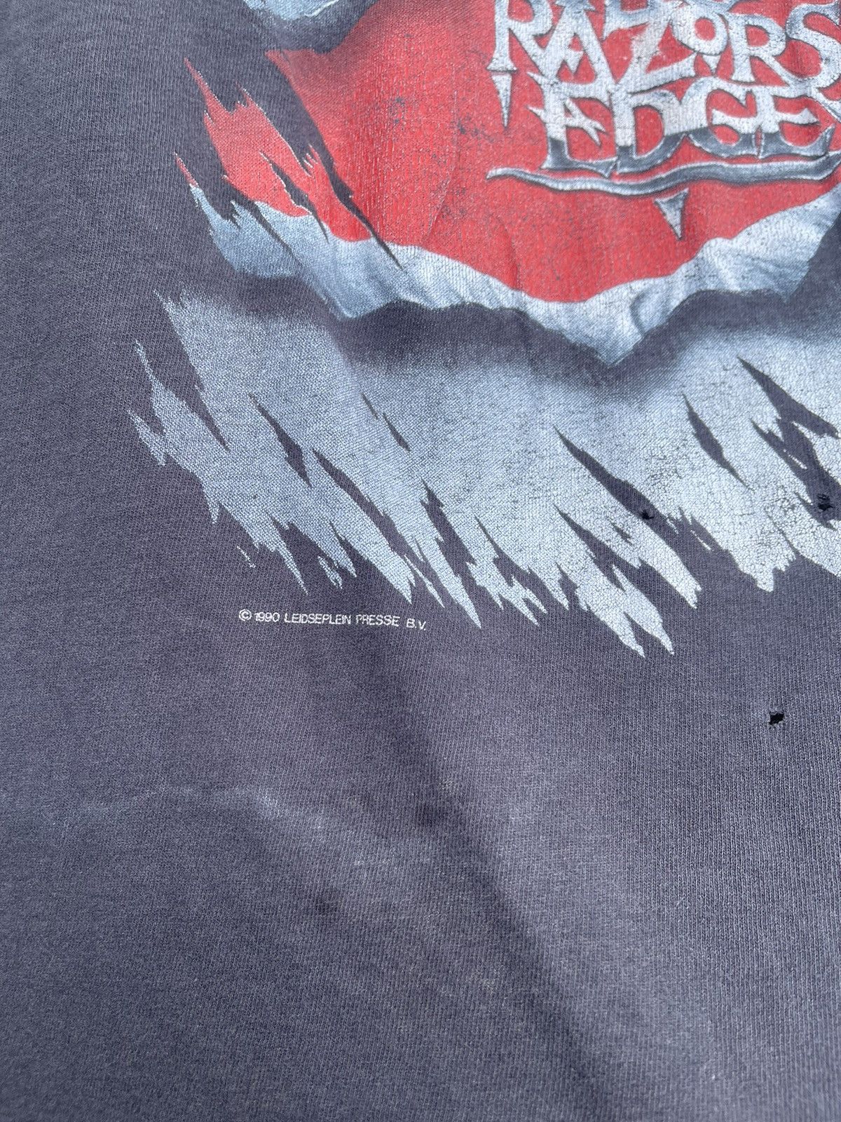 Band Tees Vintage 1990 Faded ACDC Band Tee Size US L / EU 52-54 / 3 - 2 Thumbnail