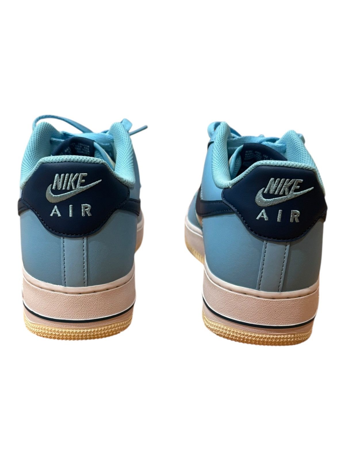 Nike Nike Air Force 1 ‘07 ‘Aquarius Blue Coconut Milk’ Size US 13 / EU 46 - 4 Thumbnail