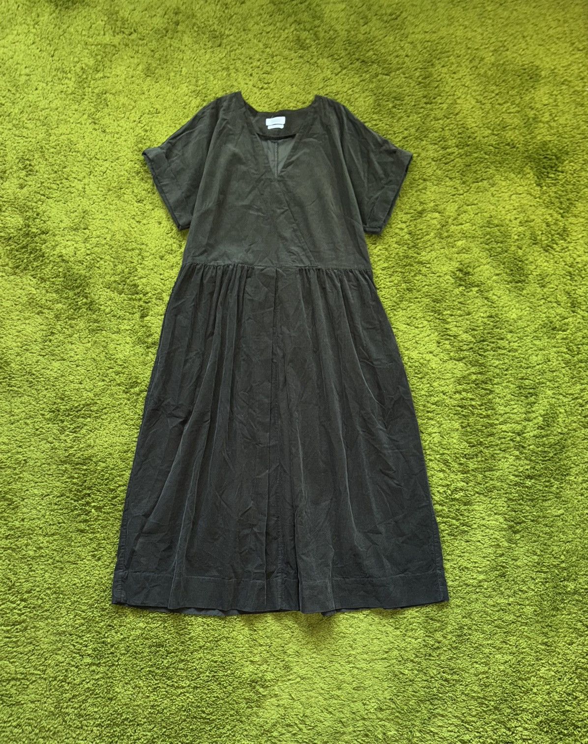 Hysteric Glamour Toast avant Garde corduroy khaki dress Size M / US 6-8 / IT 42-44 - 1 Thumbnail