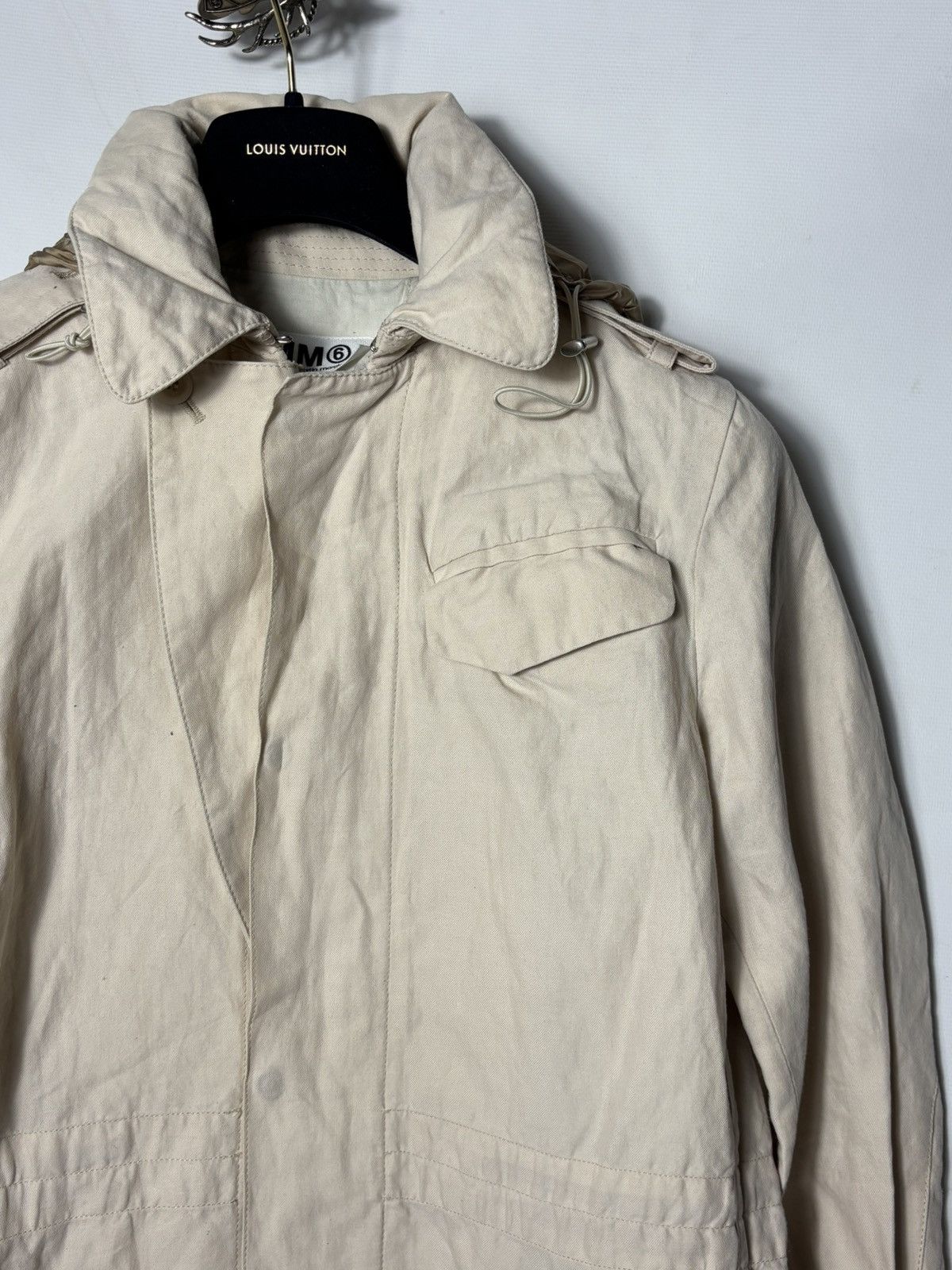 Maison Margiela Vintage Maison Margiela Ramie Military jacket Size US S / EU 44-46 / 1 - 5 Thumbnail
