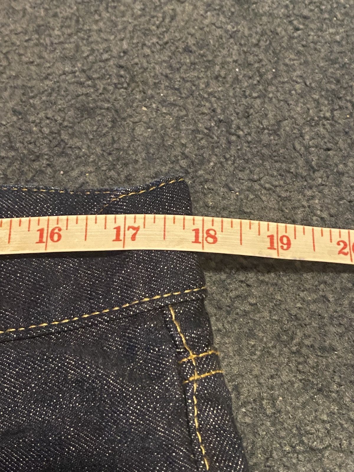 Designer × Polo Ralph Lauren × Vintage VINTAGE POLO RALPH LAUREN RAW SELVEDGE DENIM Size US 36 / EU 52 - 9 Thumbnail