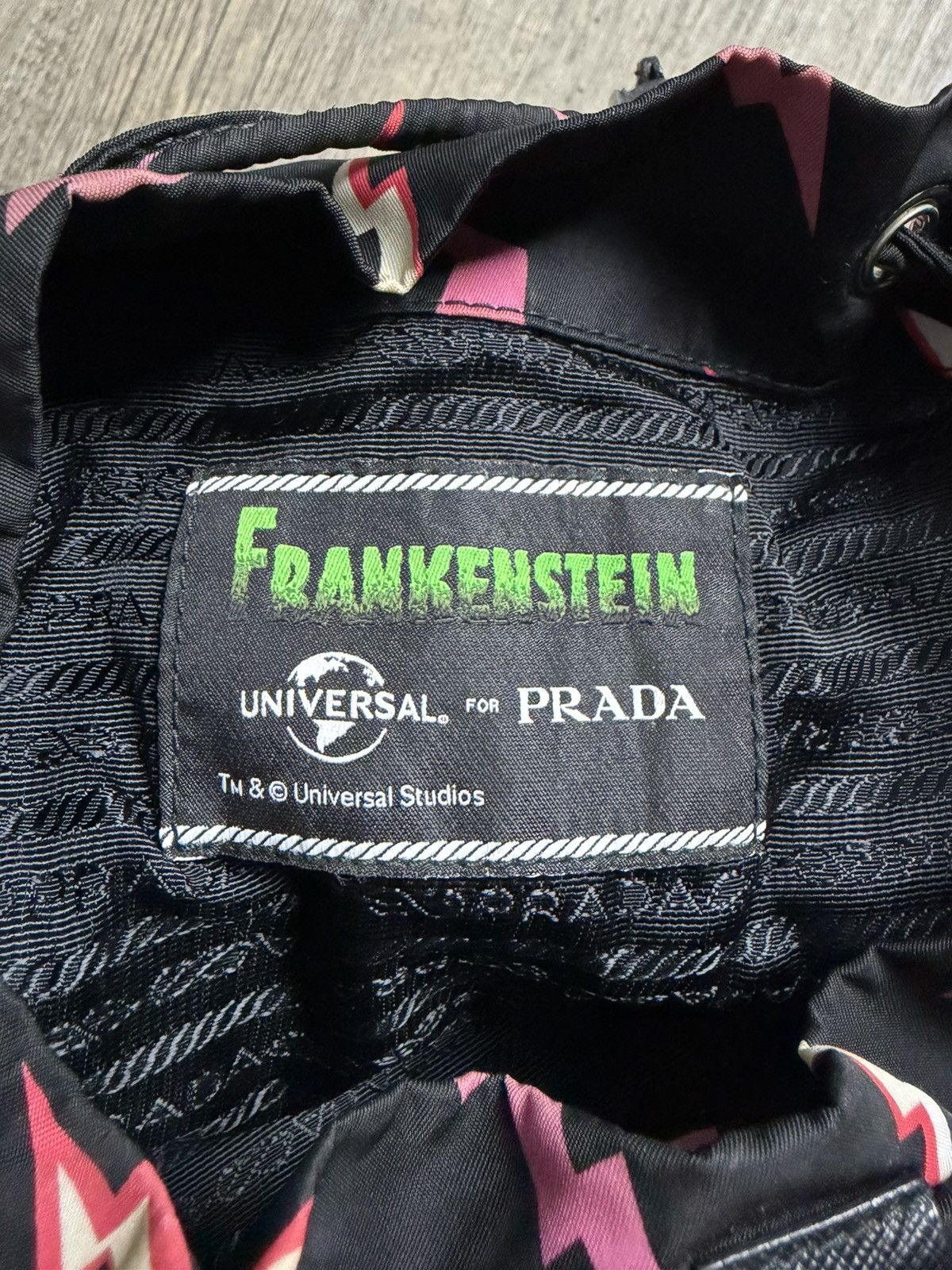 Prada × Universal Studios Prada Universal Frankenstein Lightning bag Size ONE SIZE - 9 Thumbnail