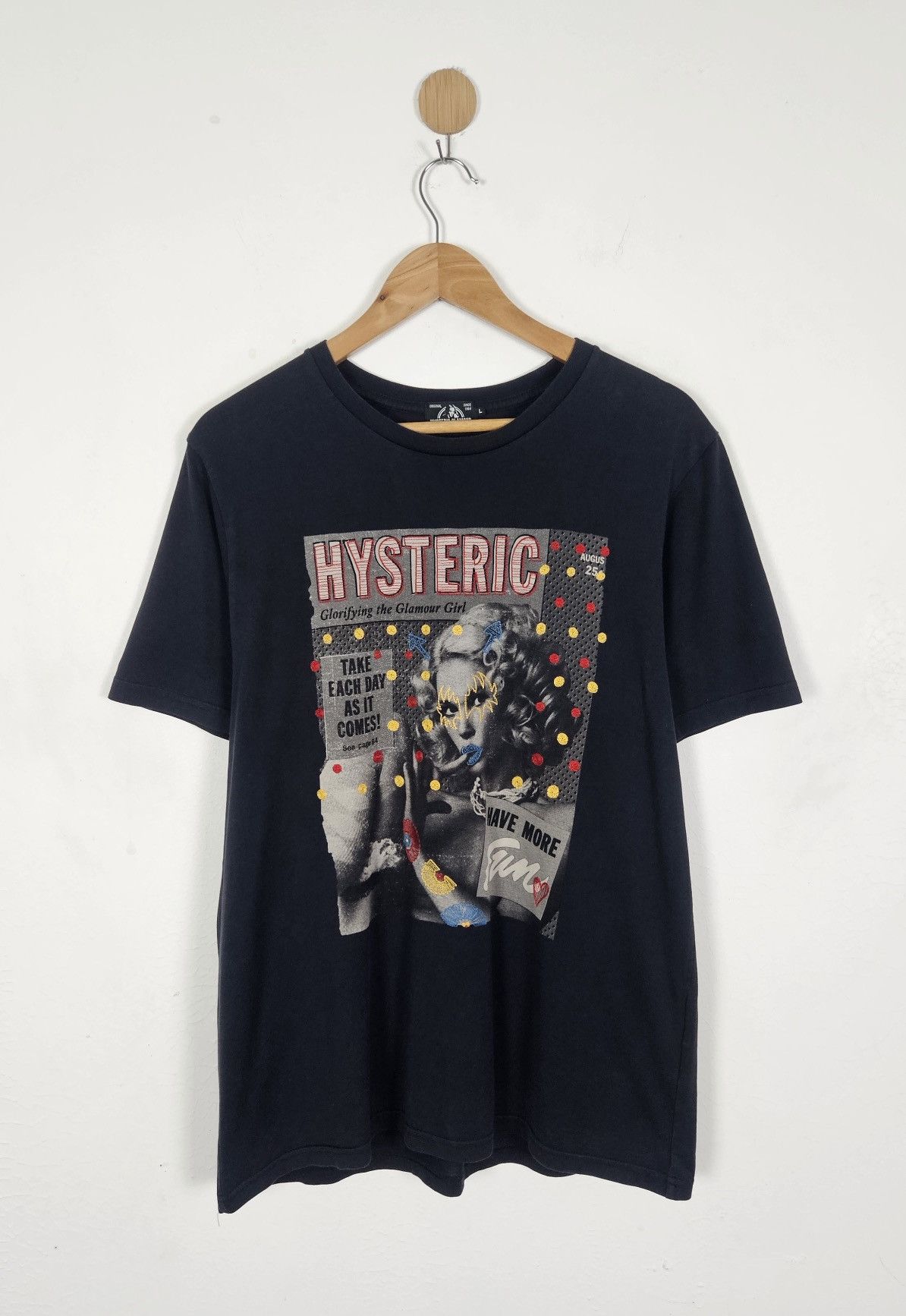 Hysteric Glamour Hysteric Glamour Have more Fun shirt Size US L / EU 52-54 / 3 - 1 Thumbnail