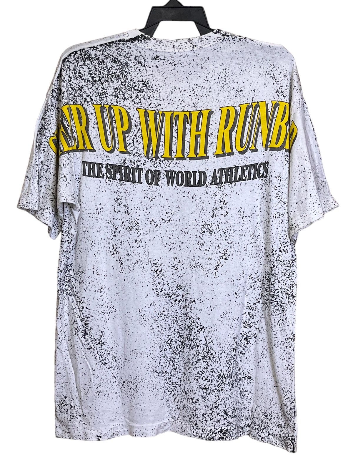 Vintage RARE🔥VINTAGE 90s RUNBIRD MIZUNO FULL PRINT T SHIRT Size US L / EU 52-54 / 3 - 2 Thumbnail