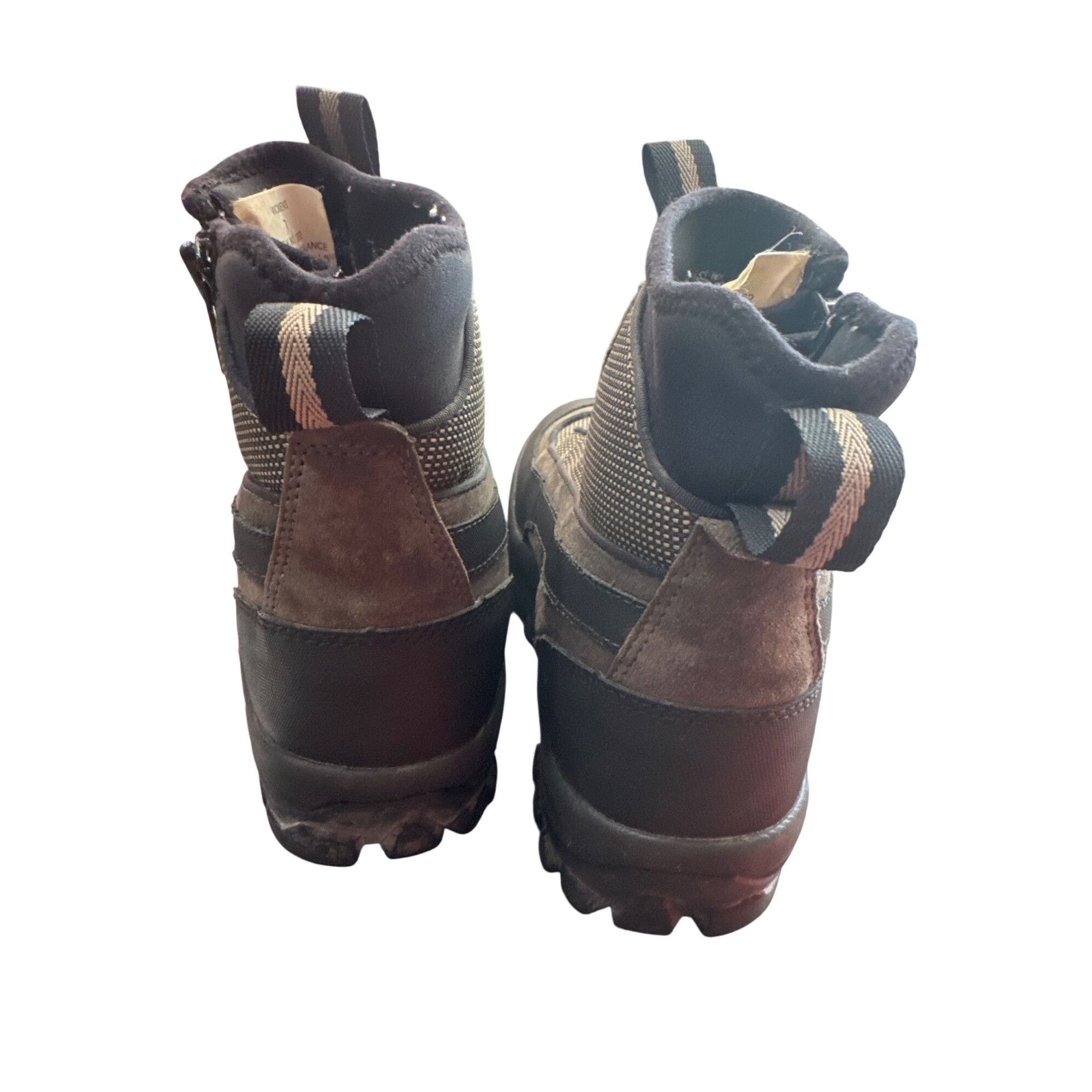 Other LaCrosse Womens brown black leather ankle winter Boots Size Size US 7 / IT 37 - 8 Thumbnail