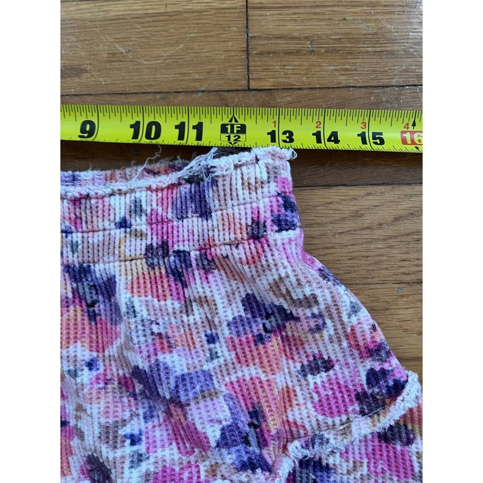LoveShackFancy LoveShackFancy Floral Tiered Ruffle Mini Skirt P A001312 Size 22" - 7 Thumbnail