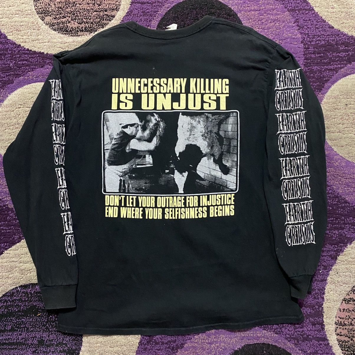 Band Tees Vintage Earth Crisis Animal Liberation Hardcore Size US L / EU 52-54 / 3 - 5 Thumbnail