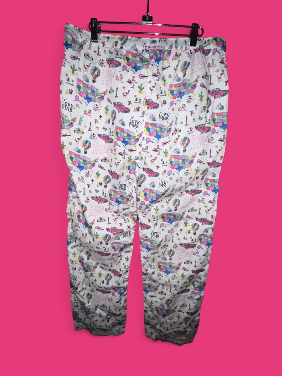 Victoria's Secret Victoria’s Secret Pink I only sleep in pink pj bottoms y2k Size 31" - 2 Thumbnail