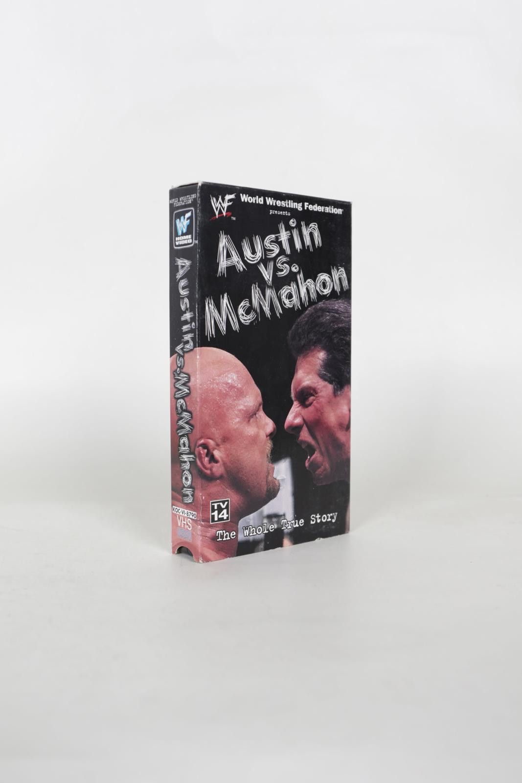 WWF 99' WWF Austin Vs. McMahon VHS Tape Size ONE SIZE - 1 Thumbnail