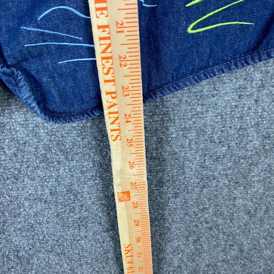 Other Allison Daley Vest 10P Petite Women's Full Zip Embroidered Size L / US 10 / IT 46 - 4 Thumbnail