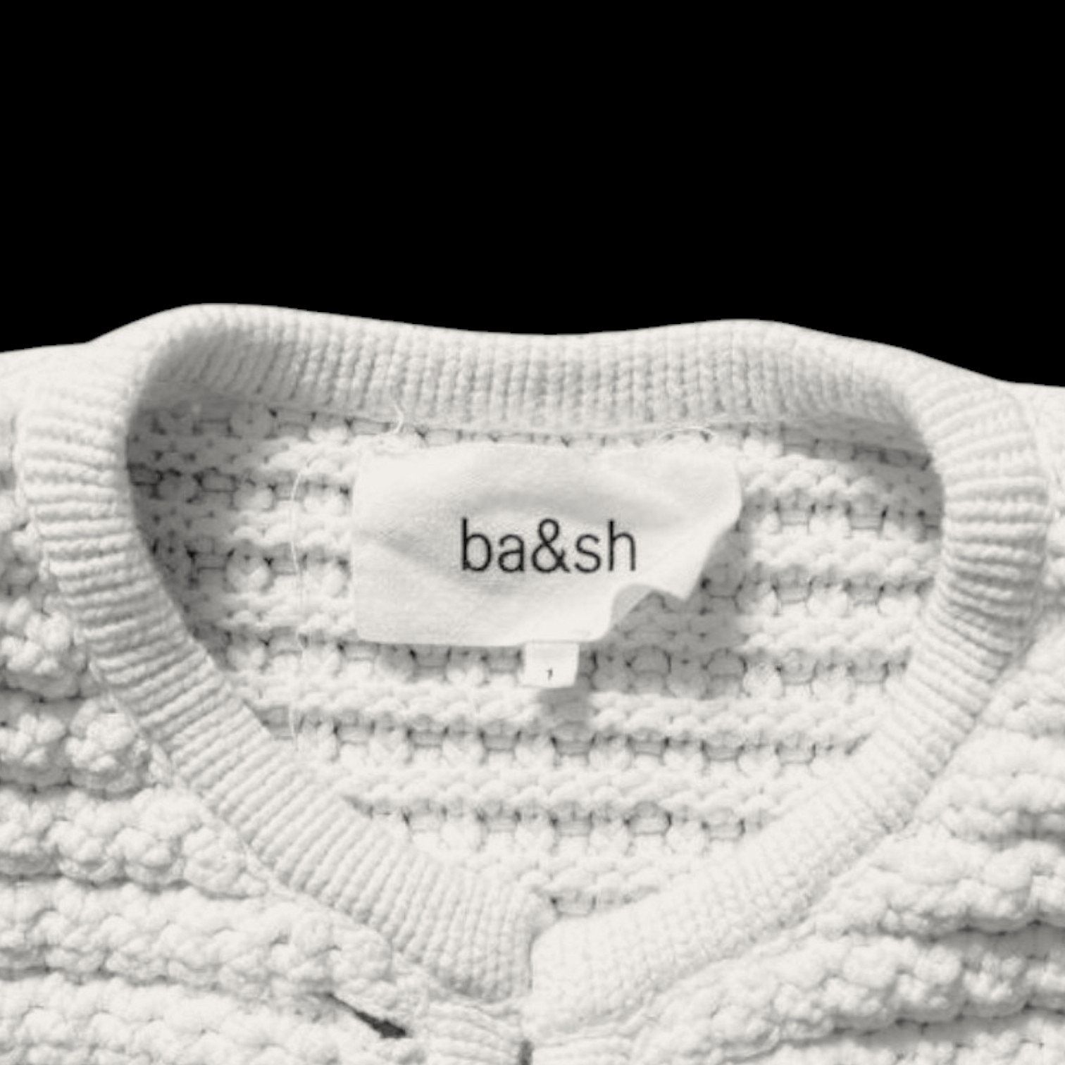 ba&sh Ba&sh White Cardigan | Size S Size S / US 4 / IT 40 - 3 Thumbnail
