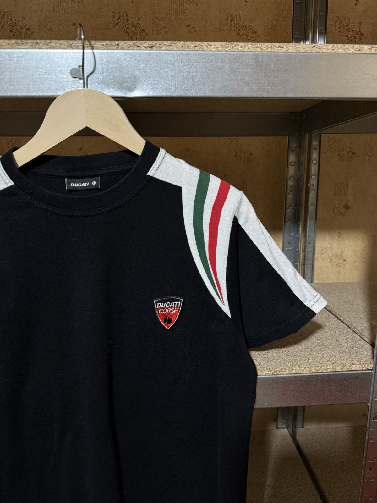 Ducati × Vintage Rare Vintage 90’s Ducati Corse Racing Moto T-shirt Size US M / EU 48-50 / 2 - 3 Thumbnail