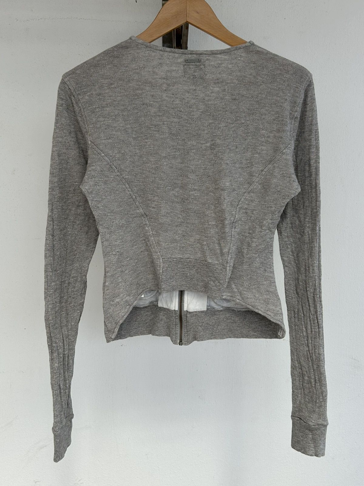 Diesel Diesel Avant Garde Gray Vintage Zip Up Jacket Size XS / US 0-2 / IT 36-38 - 2 Thumbnail