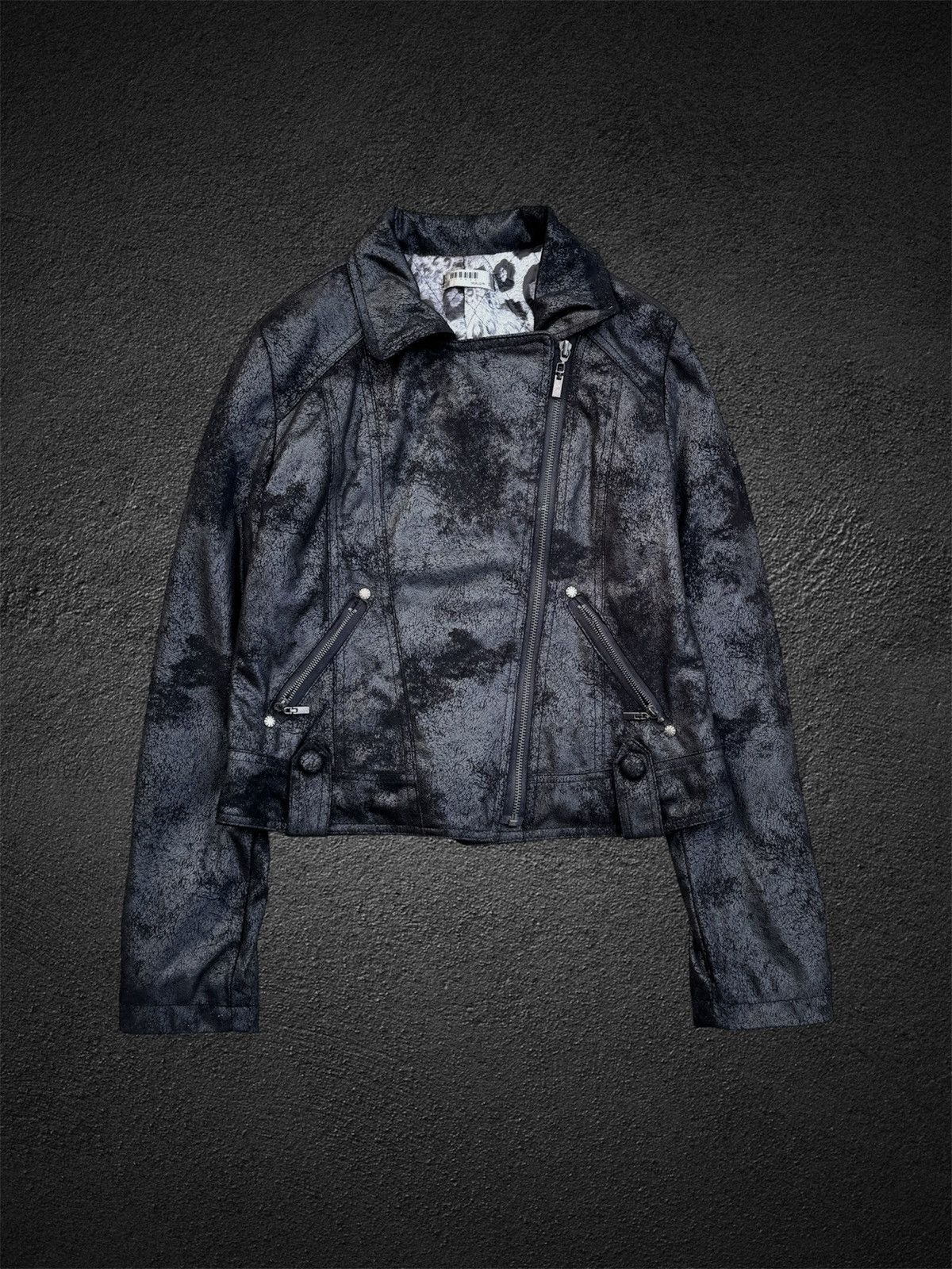 Yasuyuki Ishii Asymmetrical Vkei Japanese Jacket Tornado Styled Size US S / EU 44-46 / 1 - 1 Thumbnail