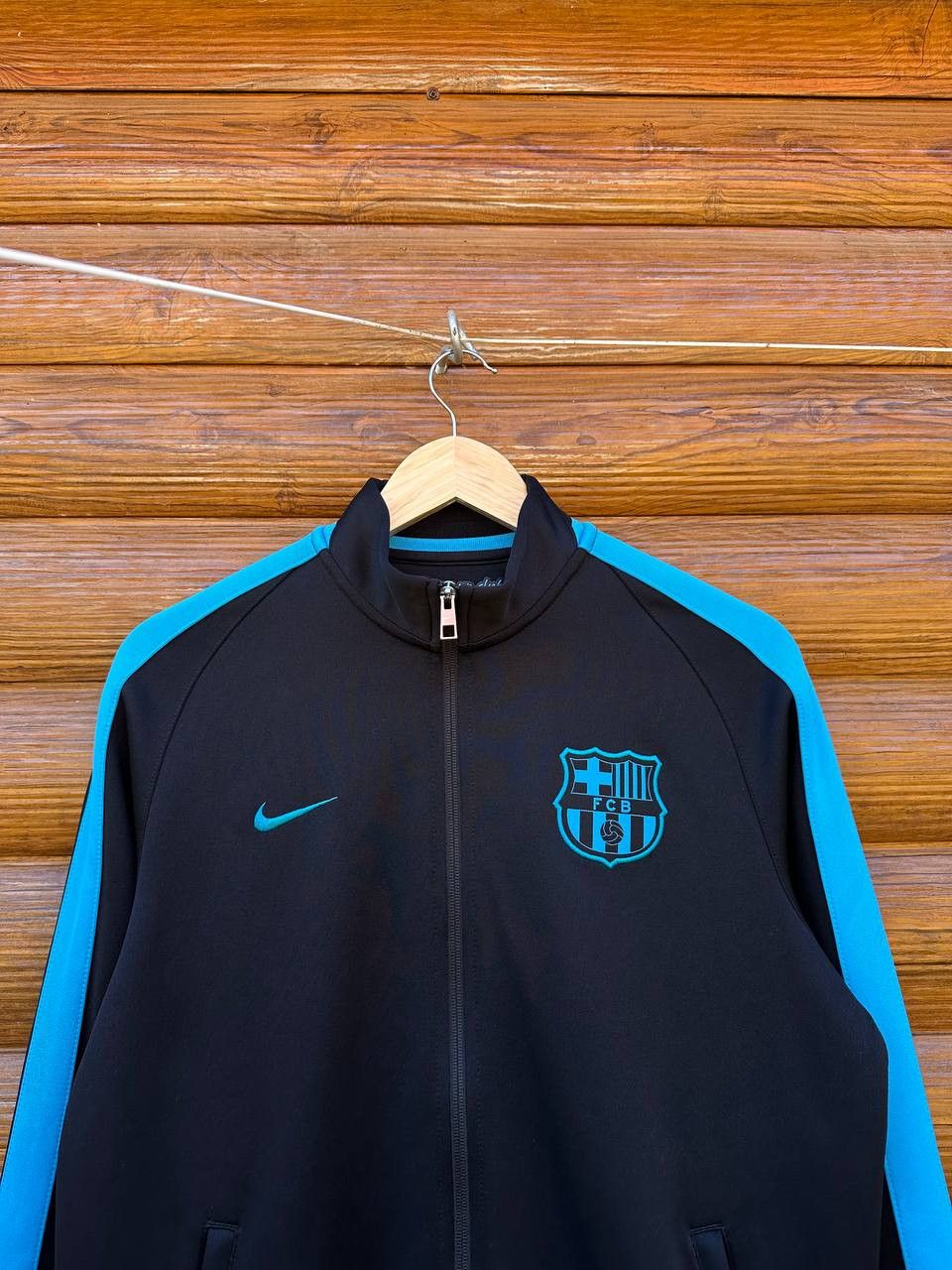 Nike BARCELONA FOOTBALL SOCCER TRACK TOP JACKET NIKE Size US M / EU 48-50 / 2 - 2 Thumbnail