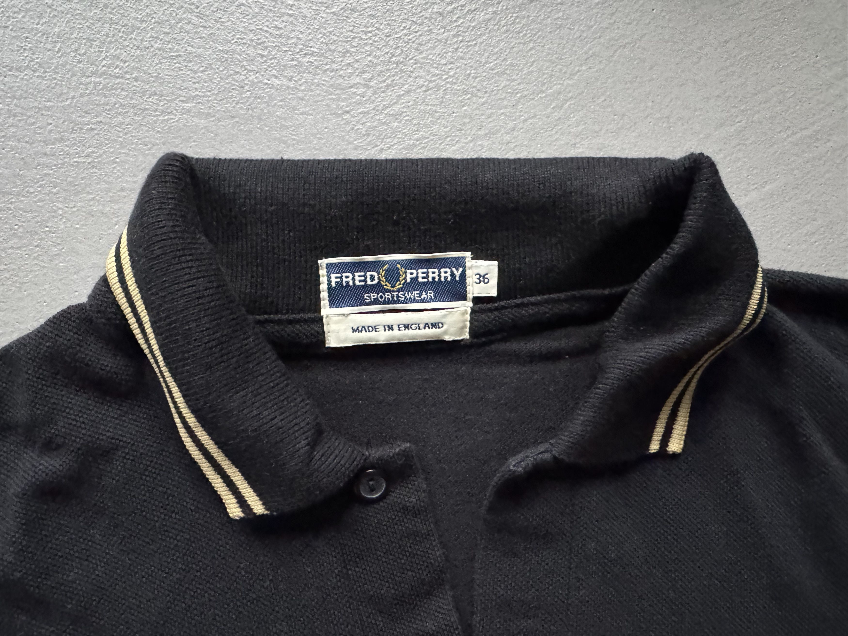 Fred Perry Fred Perry Re-Issues 1976 Punk Edition, Bleach Splash Polo Size US S / EU 44-46 / 1 - 3 Thumbnail