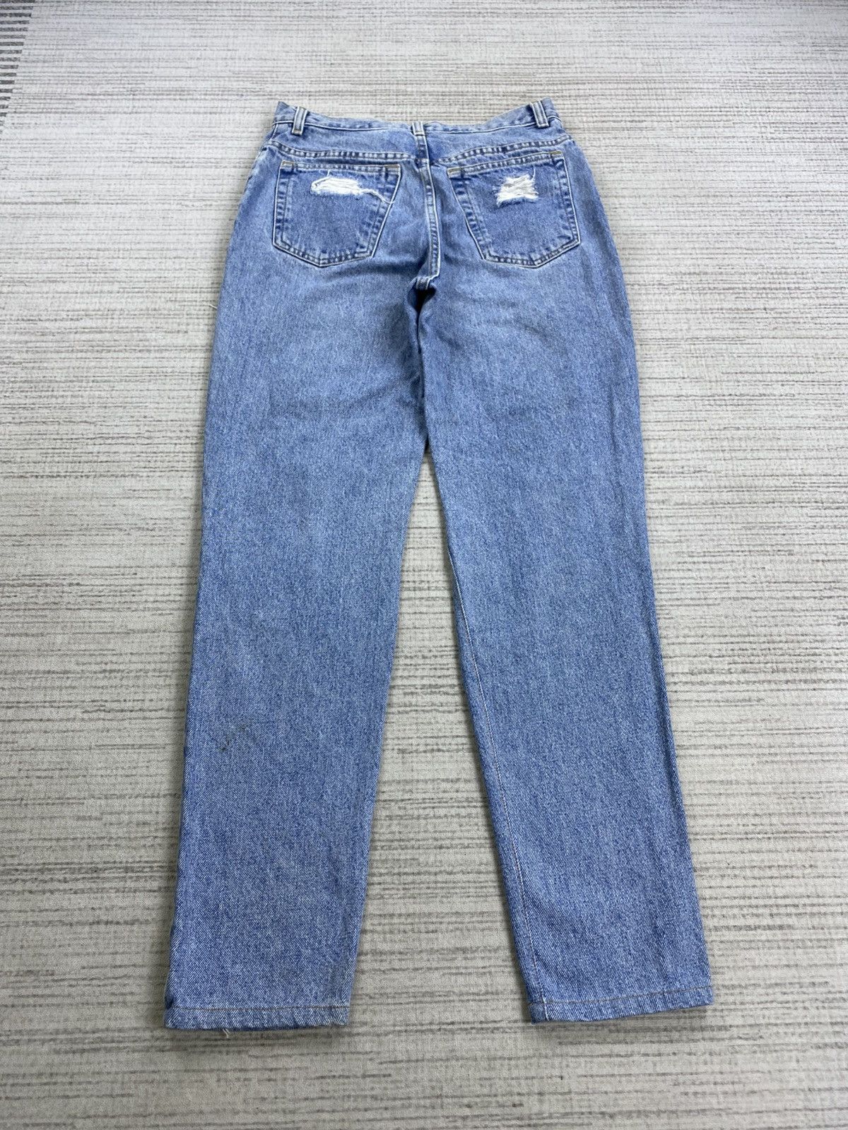 If Six Was Nine × Jones New York × Vintage Vintage Jones Jeans Ripped Style Denim Pants Size US 28 / EU 44 - 2 Thumbnail