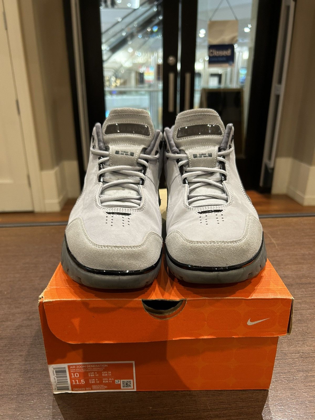 Nike Nike Air Zoom Generation Dark Grey Size US 10 / EU 43 - 3 Thumbnail