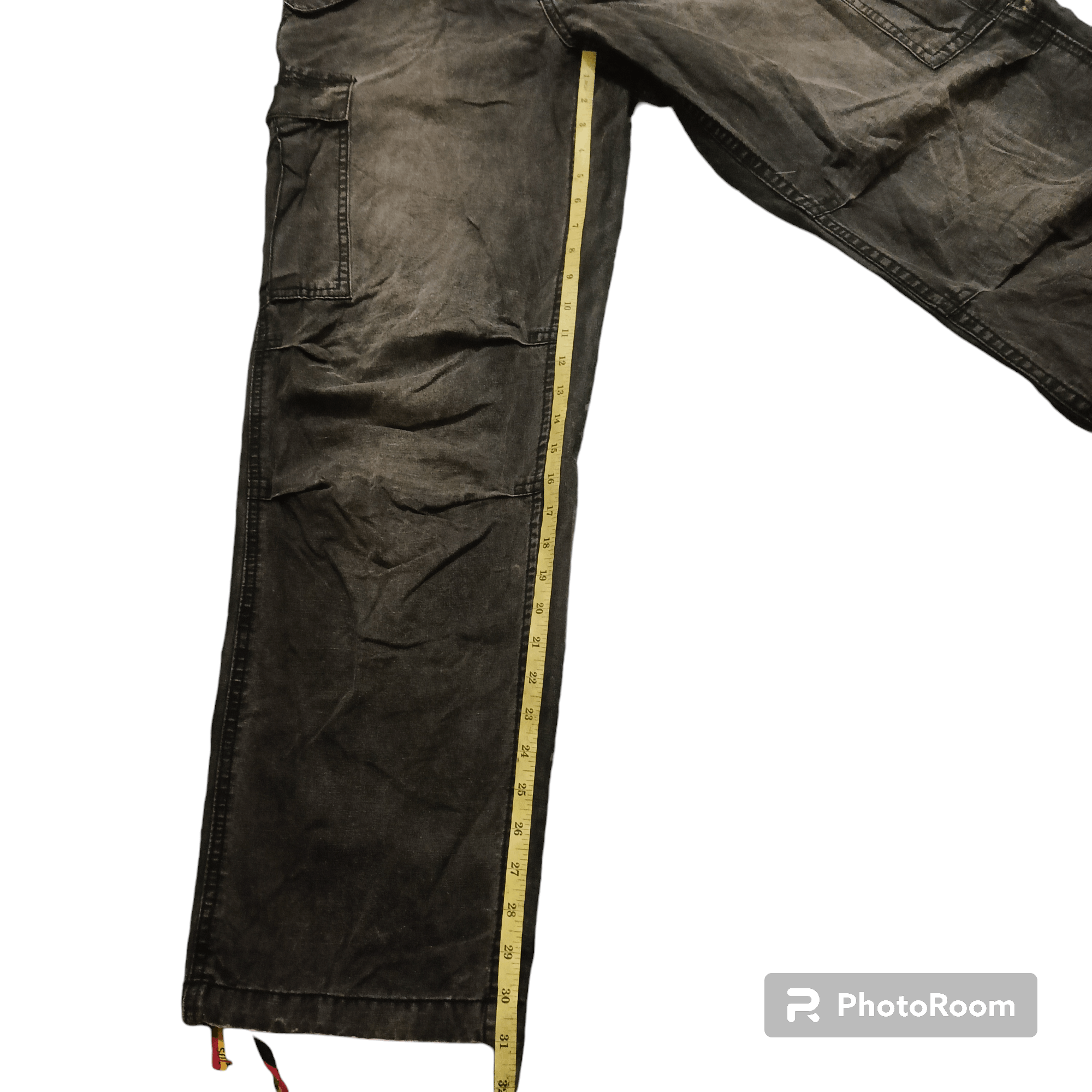 Marc Buchanan × Pelle Pelle Distressed Pelle Pelle Cargo Tactical Bondage Pants Size US 30 / EU 46 - 18 Thumbnail